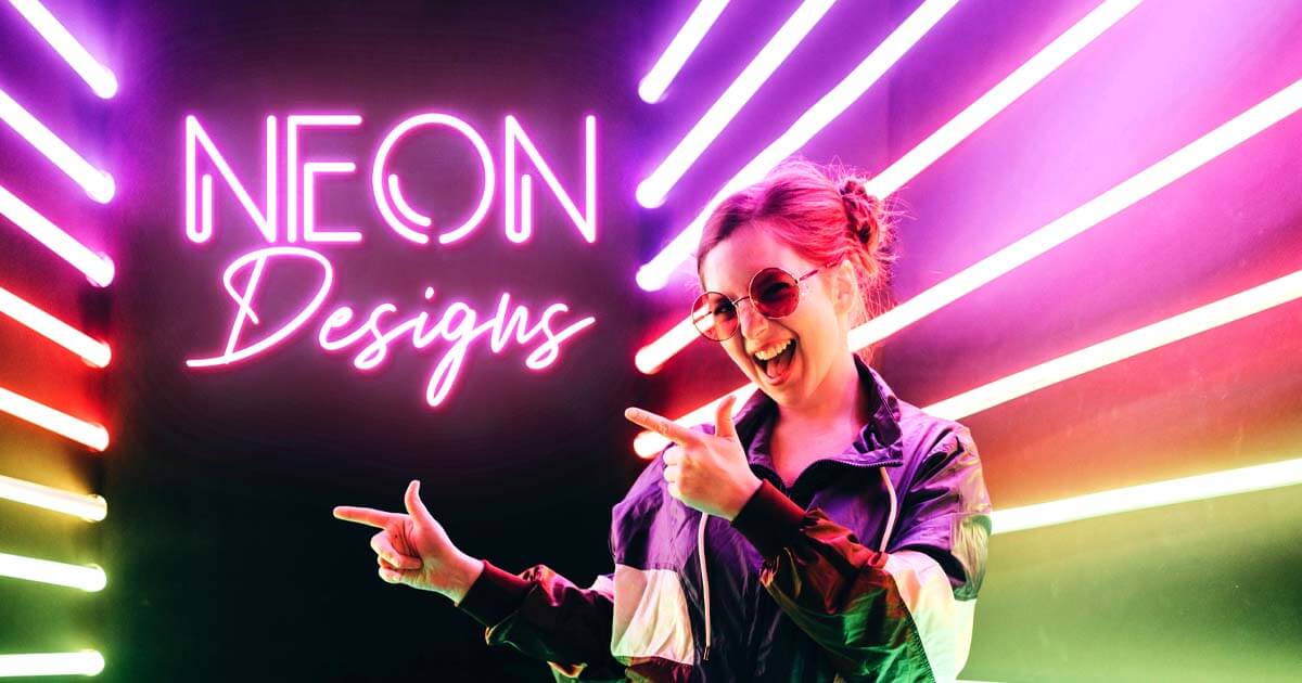 neon sign color psychology