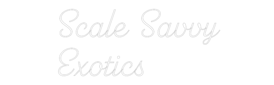 Custom Neon: Scale Savvy
...