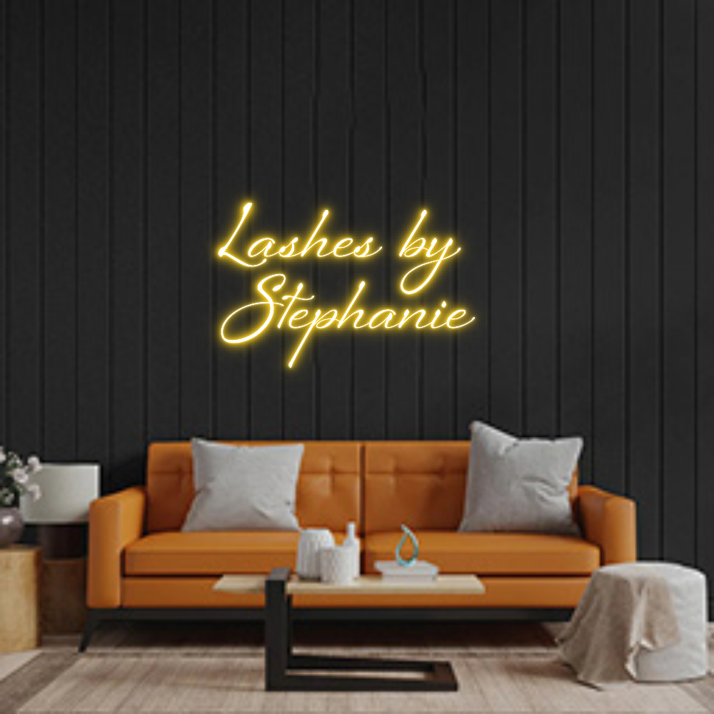 Custom Neon: Lashes by
S...