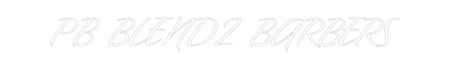 Custom Neon: PB BLENDZ BAR...