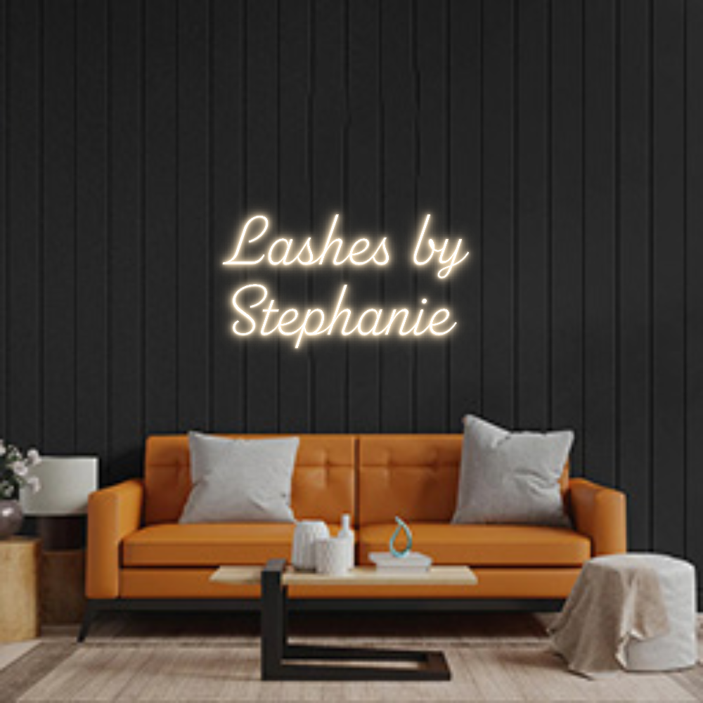 Custom Neon: Lashes by
S...