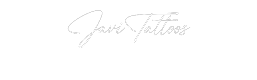 Custom Neon: JaviTattoos