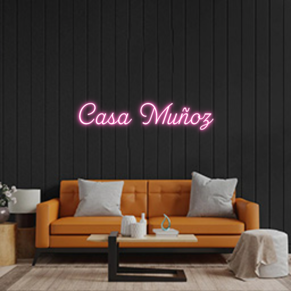 Custom Neon: Casa Muñoz