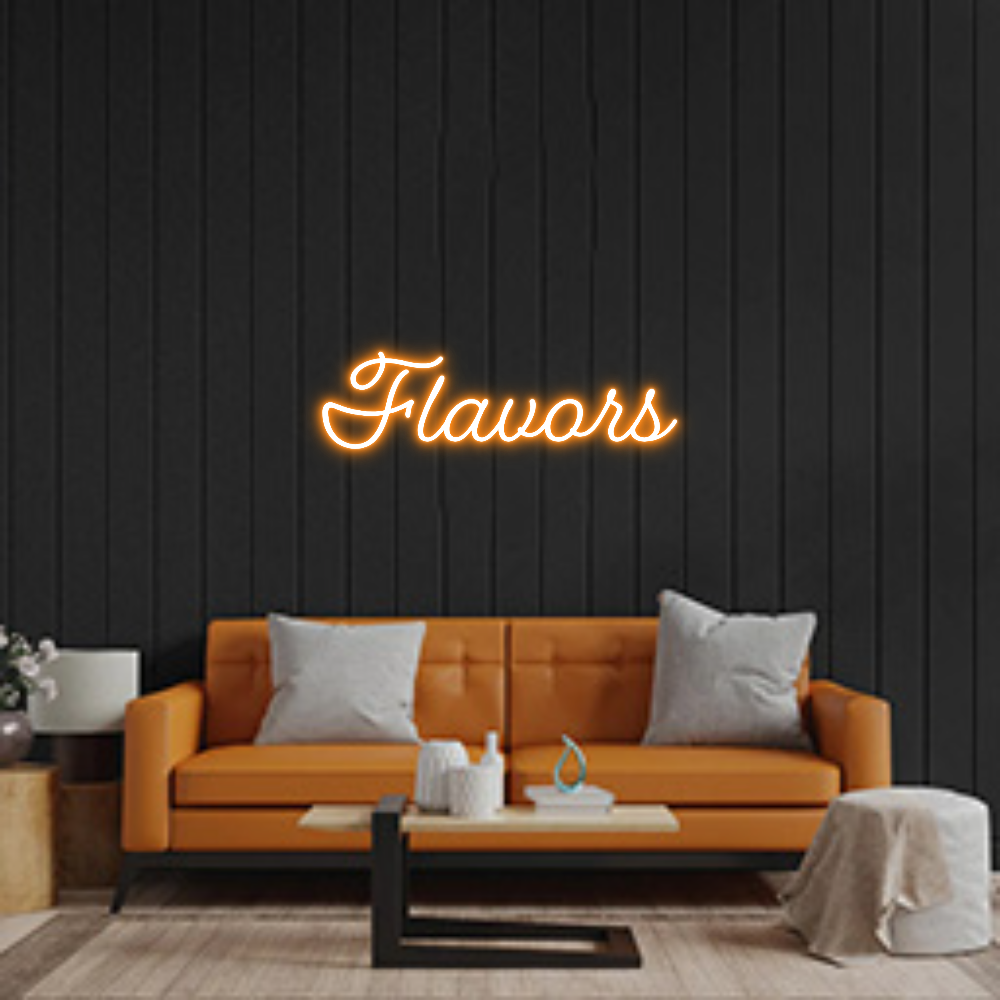 Custom Neon: Flavors