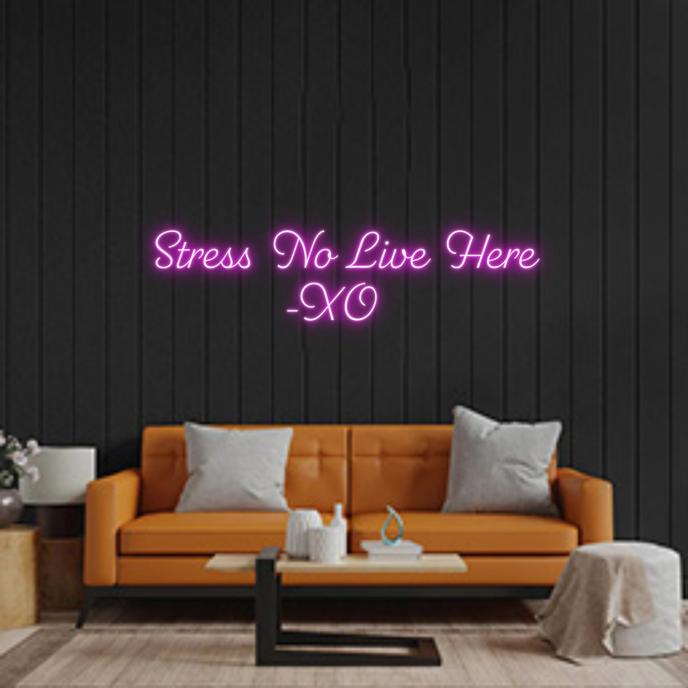 Custom Neon: Stress No Liv...