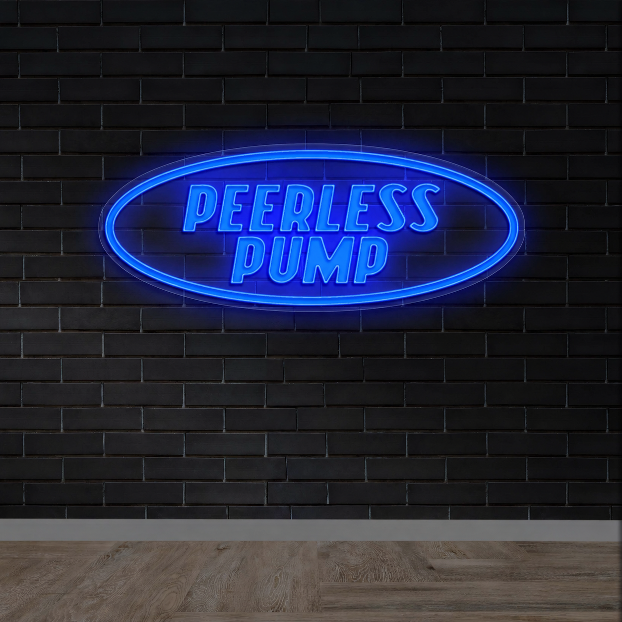 PEERLESS PUMP - Premium Neon Artwork
