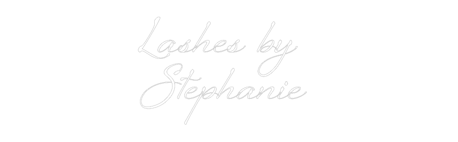 Custom Neon: Lashes by
S...