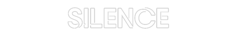 Custom Neon: Silence