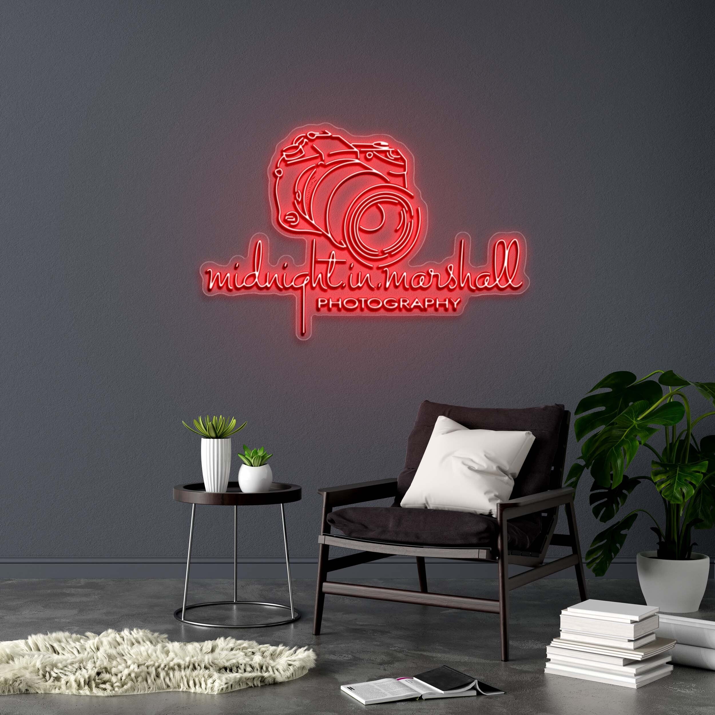 Midnight in Marshall - Premium Neon Artwork