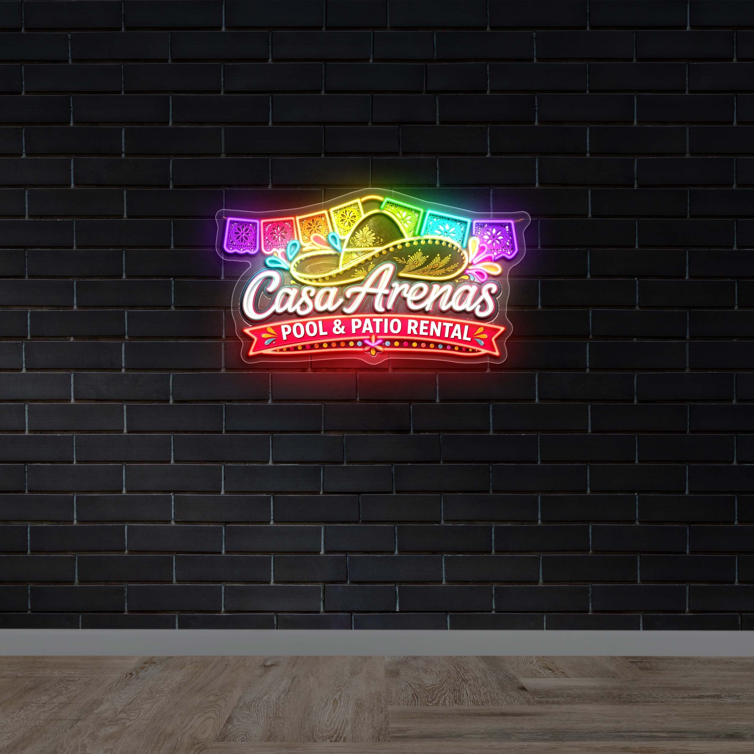 Casa Arenas - Premium Neon Artwork