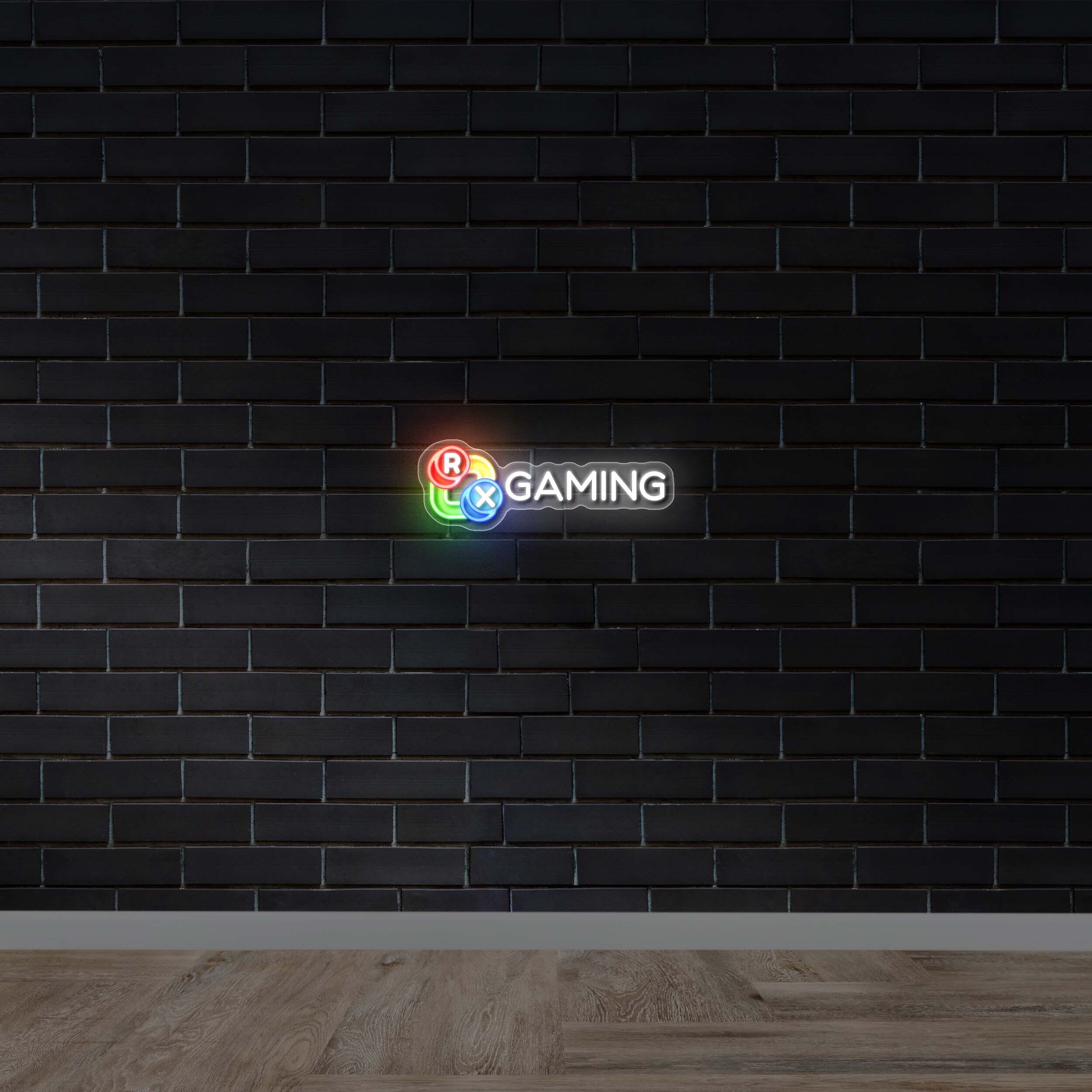 RX Gaming - Premium Neon Artwork