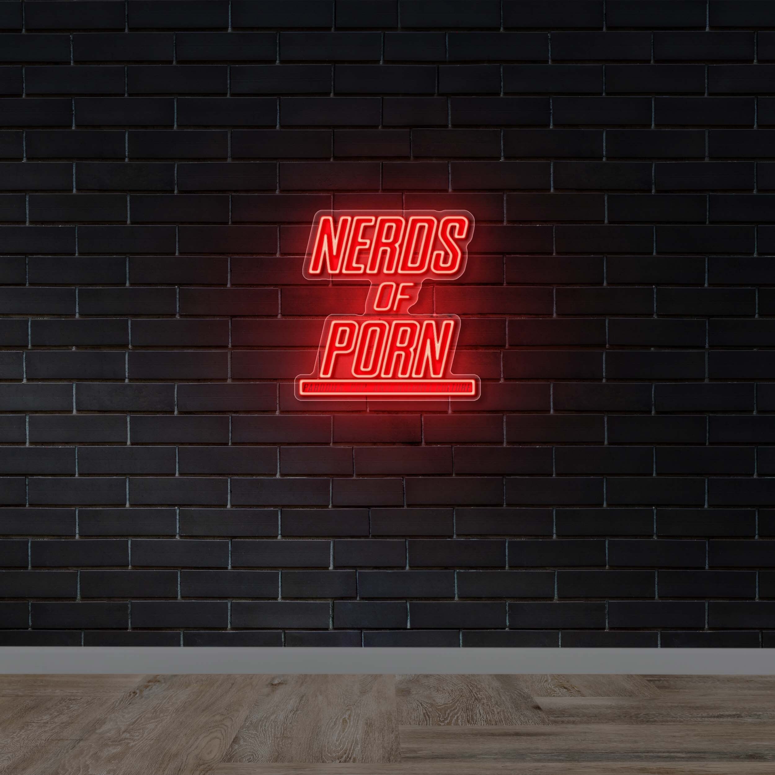 Nerds of Porn - Premium Neon Artwork