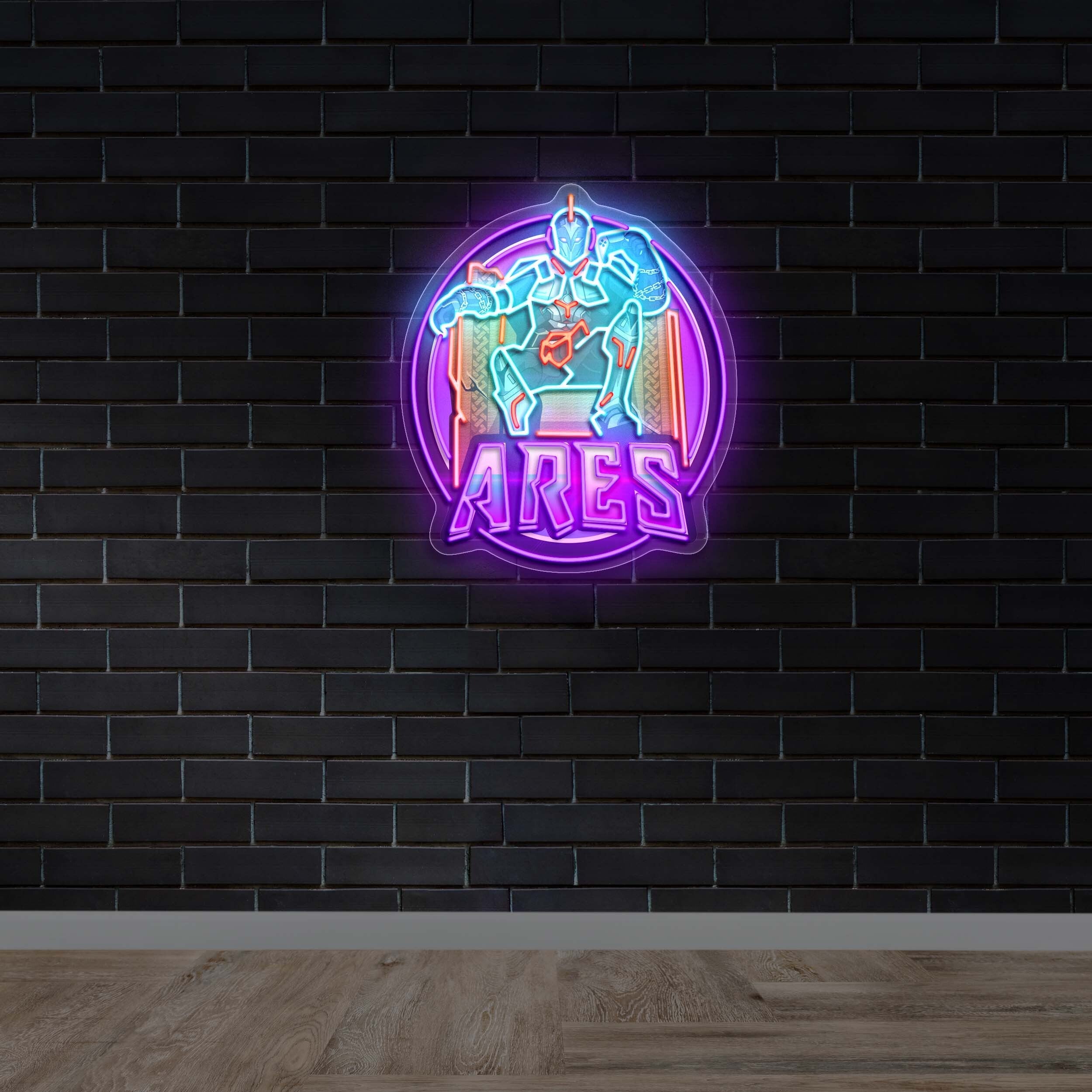 Ares - Premium Neon Artwork