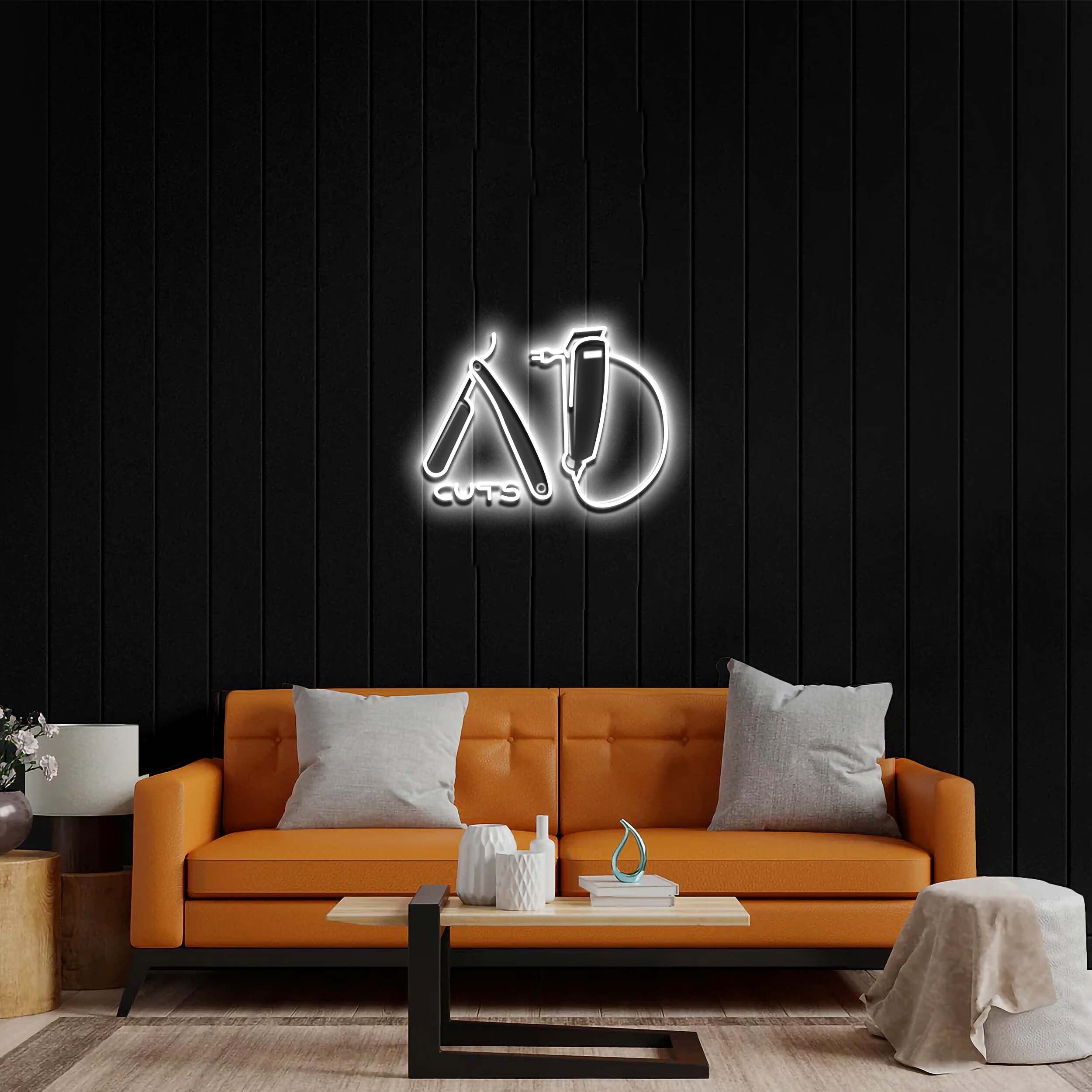 Cuts - Premium Neon Artwork