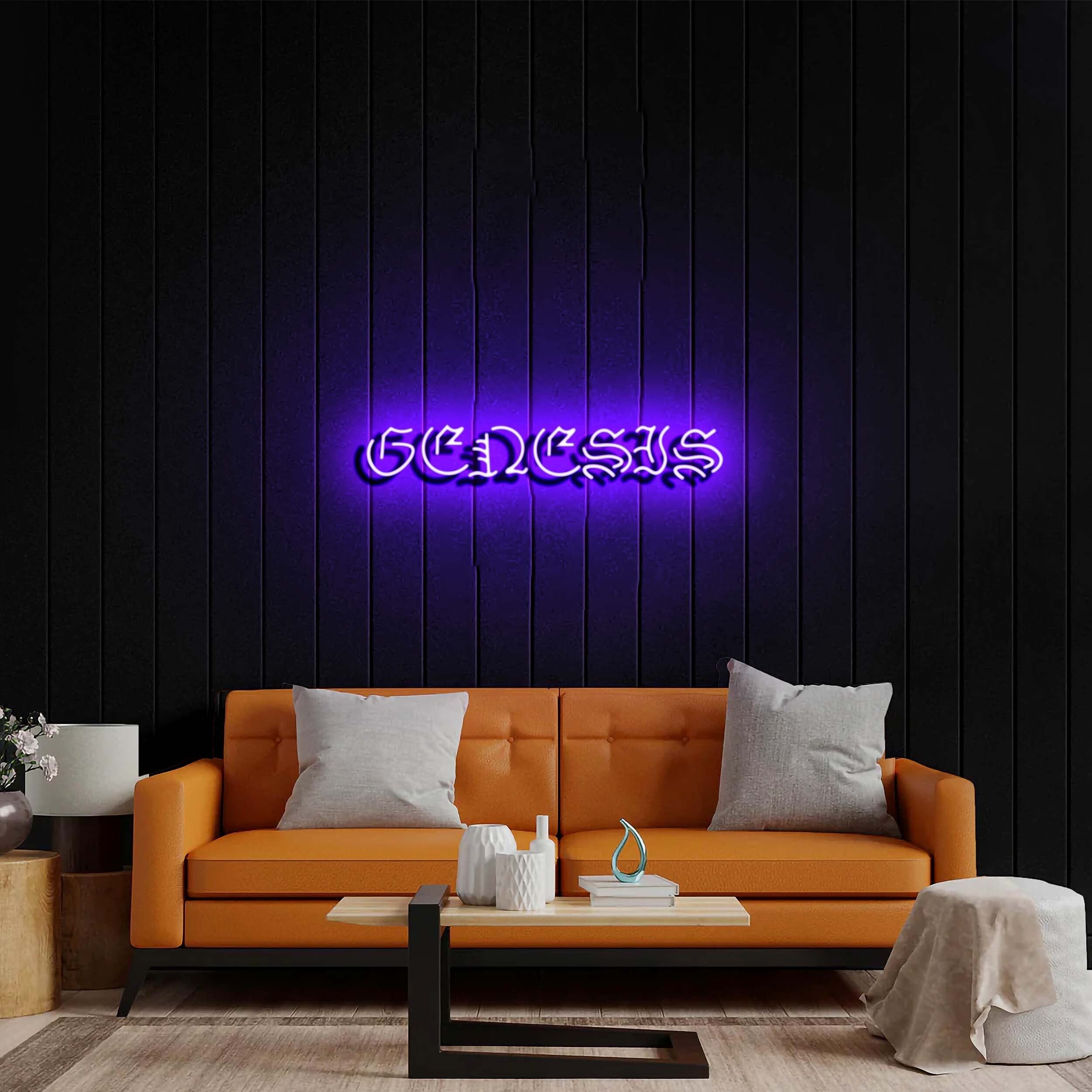 GENESIS - Premium Neon Artwork