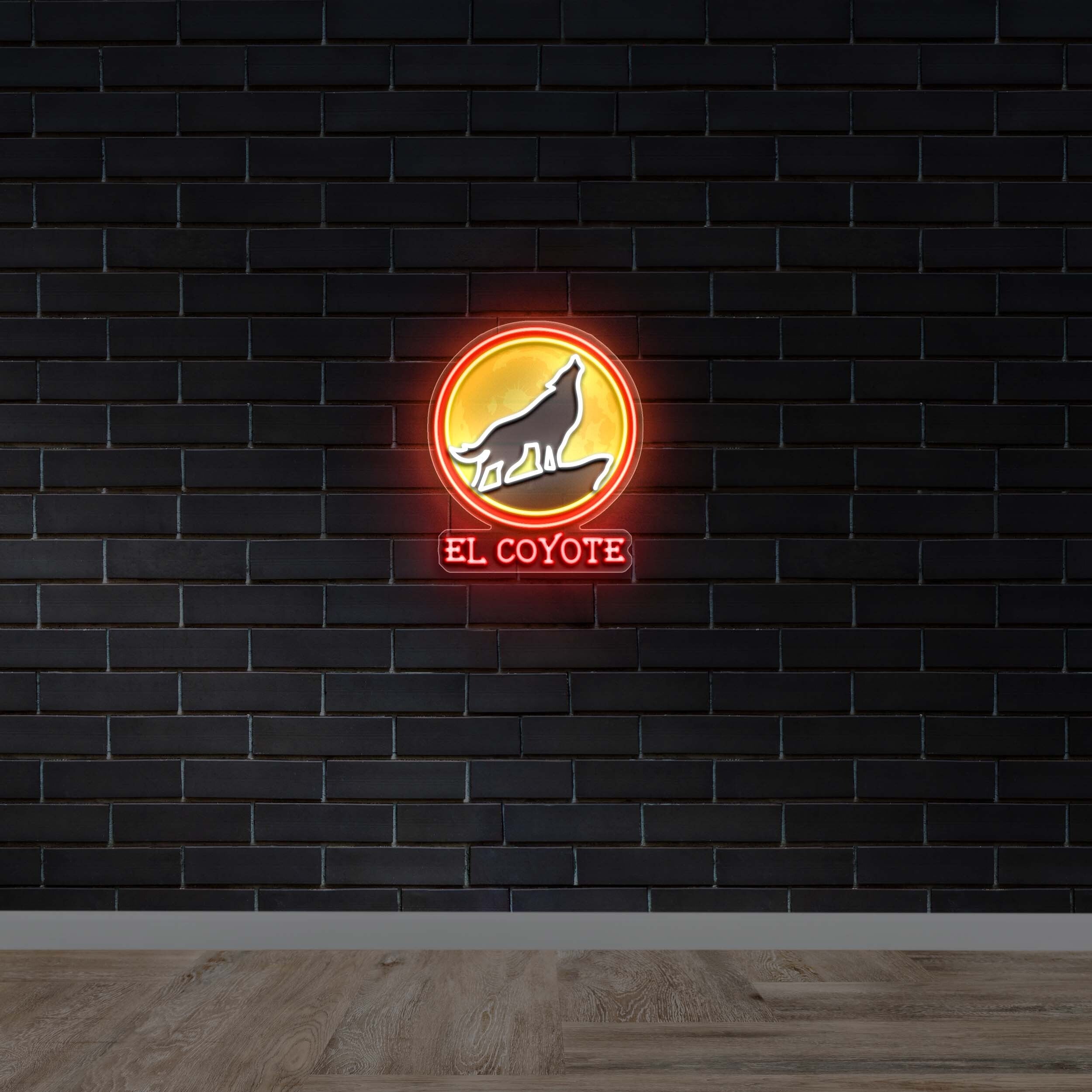 EL COYOTE ll - Premium Neon Artwork