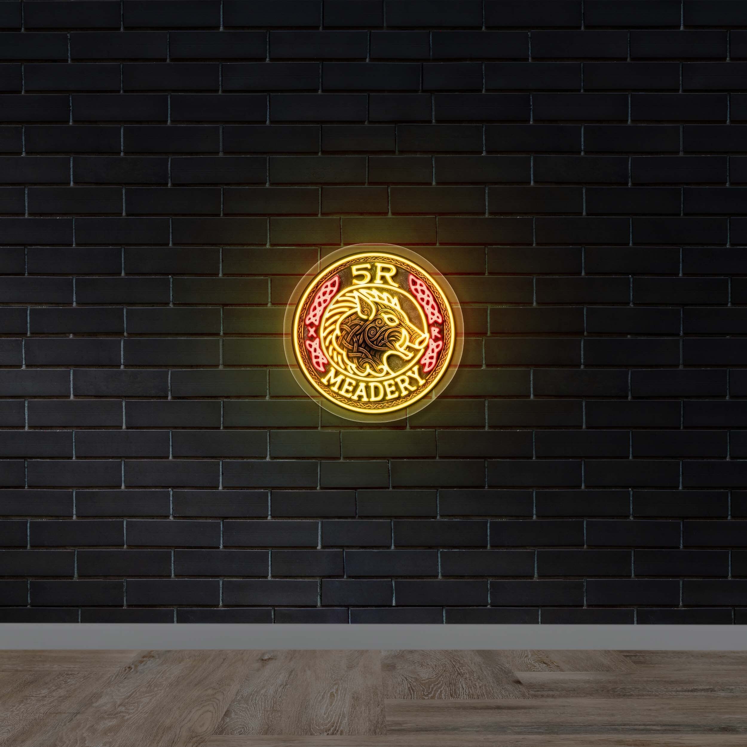 5R MEADERY - Premium Neon Artwork