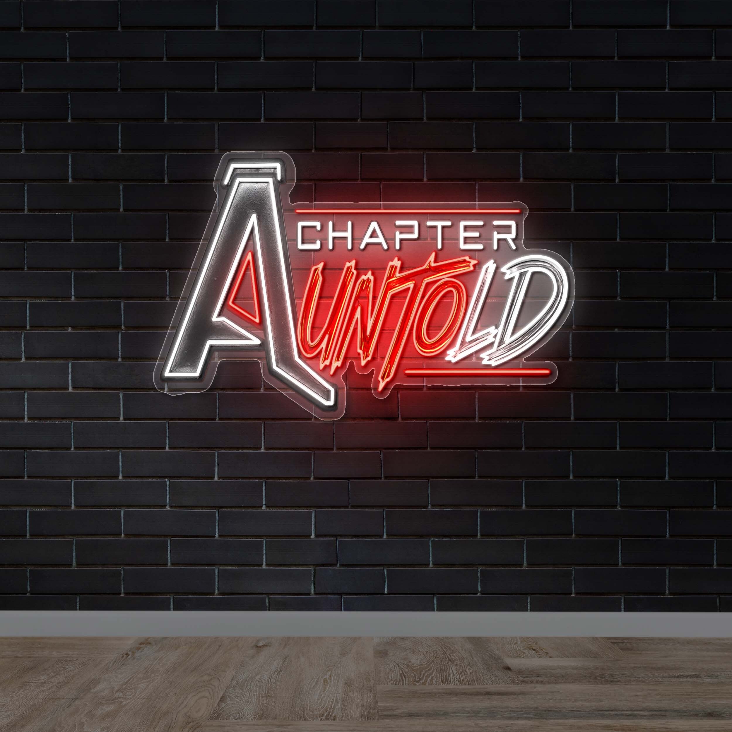 A CHAPTER UNTOLD - Premium Neon Artwork