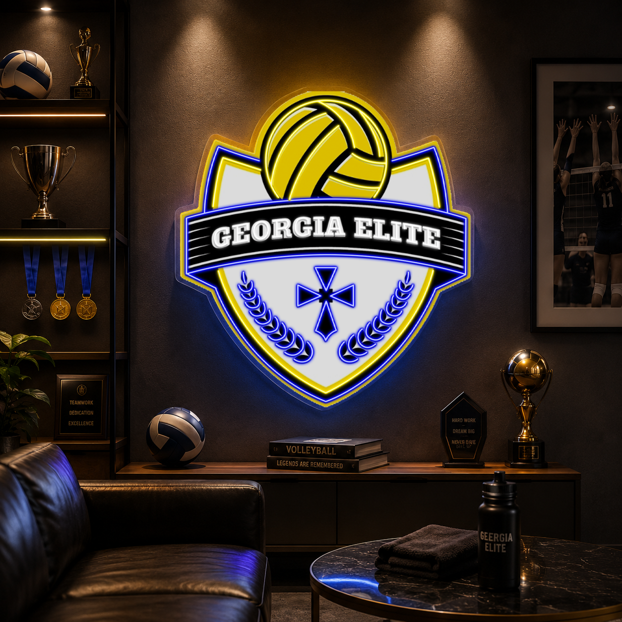 GEORGIA ELITE - Premium Neon Artwork