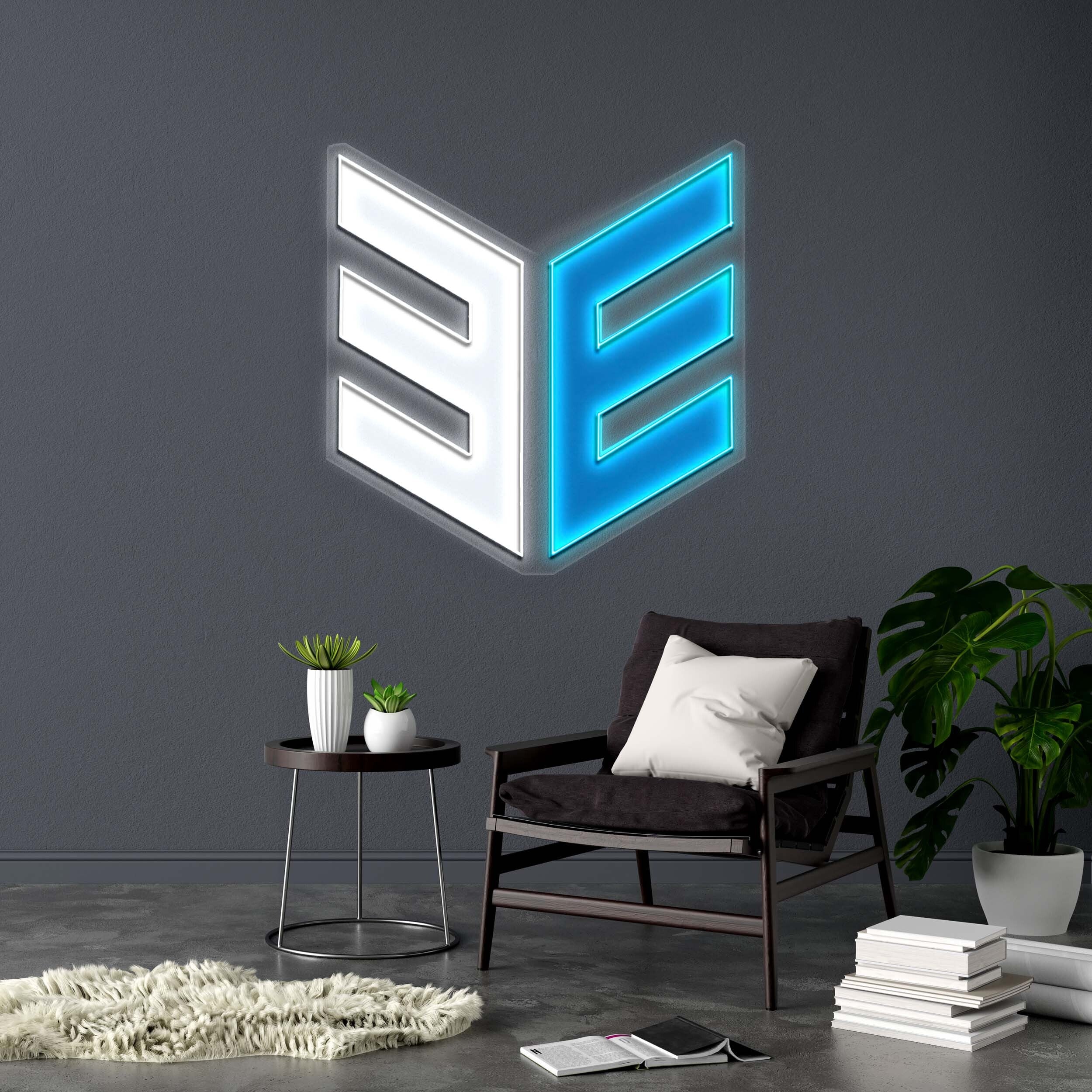 ƎE - Premium Neon Artwork