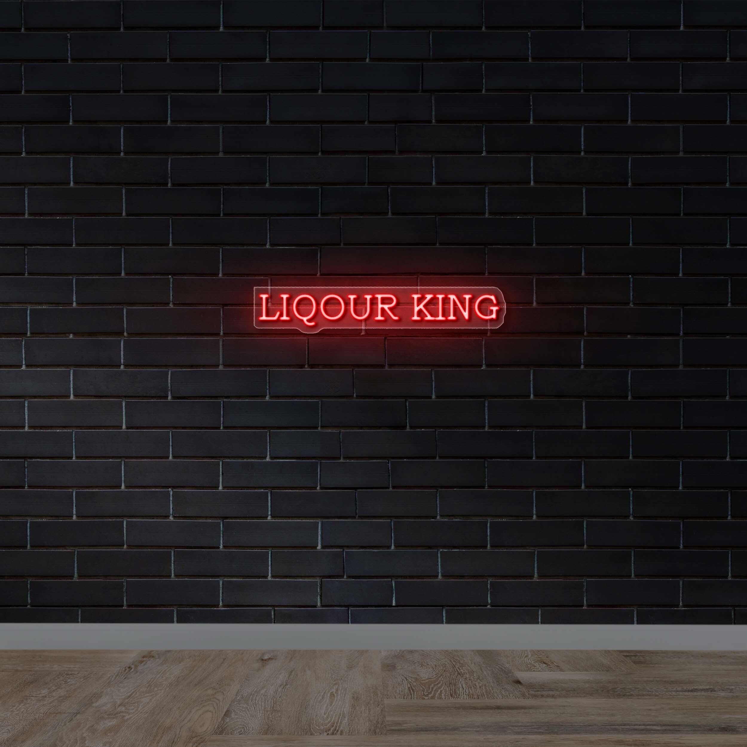 LIQOUR KING | 2nd Version - Premium Neon Artwork