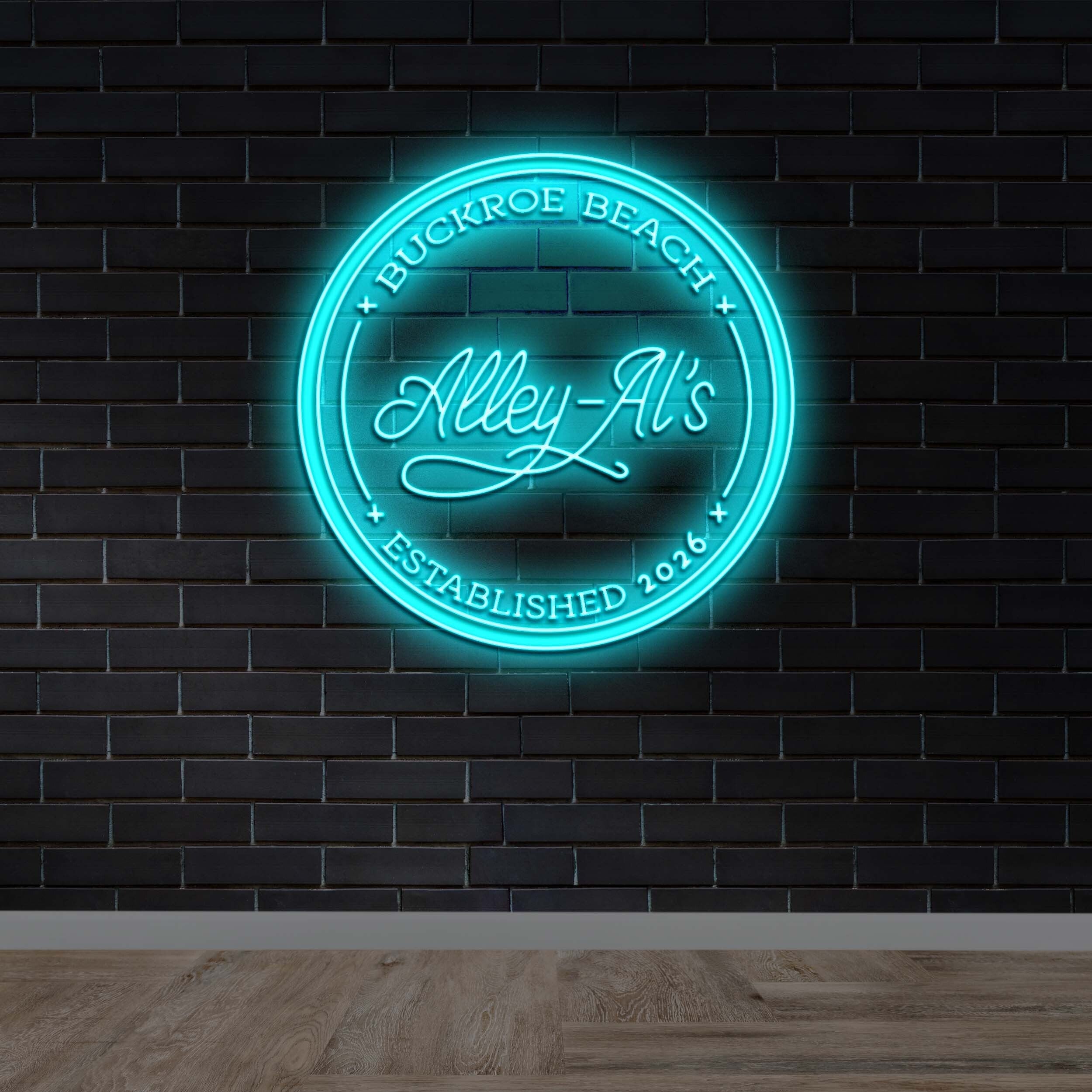 Alley-Al's | Circular - Premium Neon Artwork