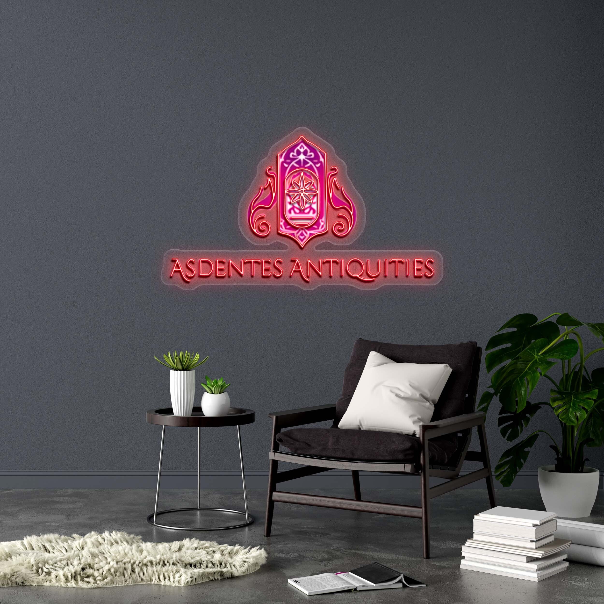 ASDENTES ANTIQUITIES - Premium Neon Artwork