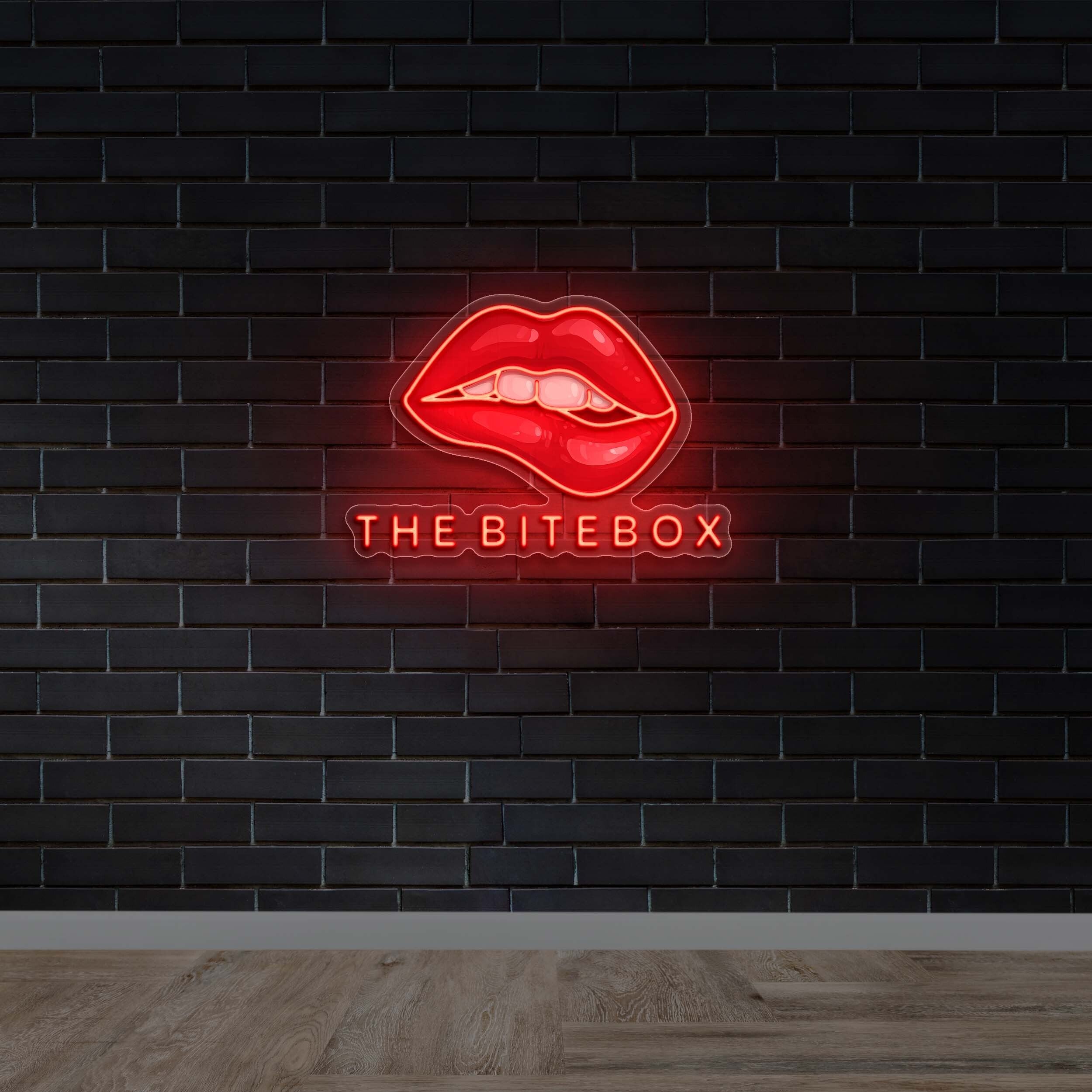 THE BITEBOX - Premium Neon Artwork