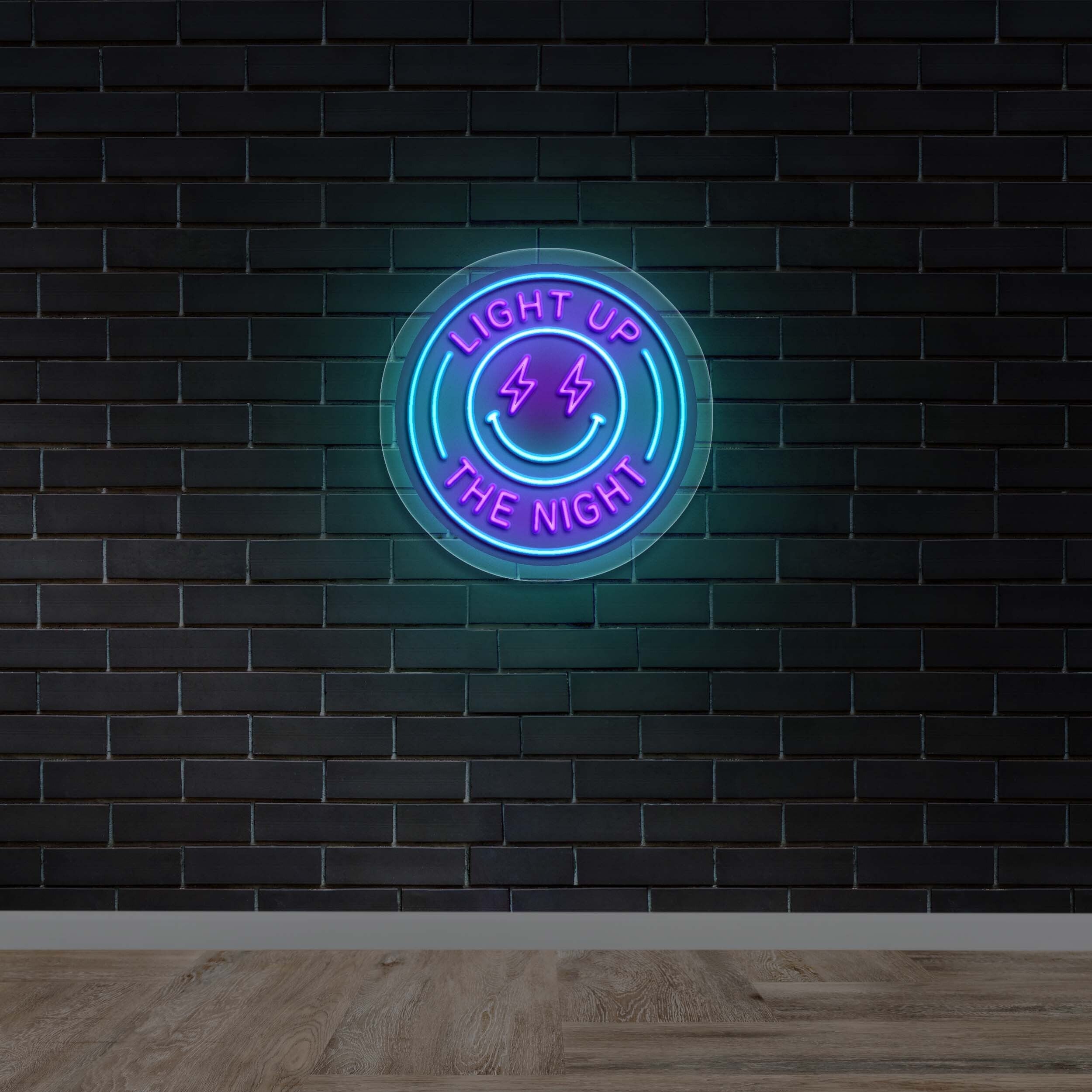 LIGHT UP THE NIGHT - Premium Neon Artwork