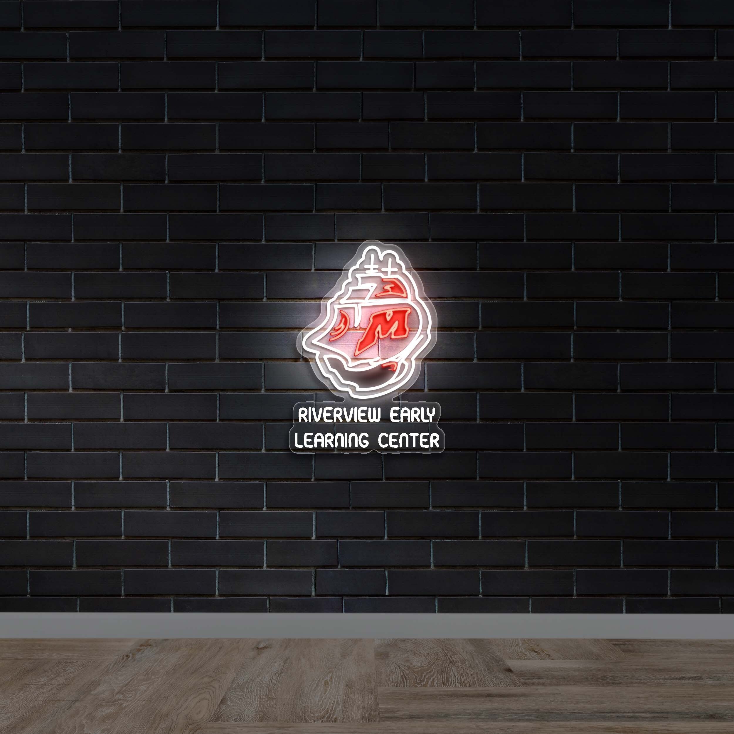 Riverview Early Learning Center - Premium Neon Artwork