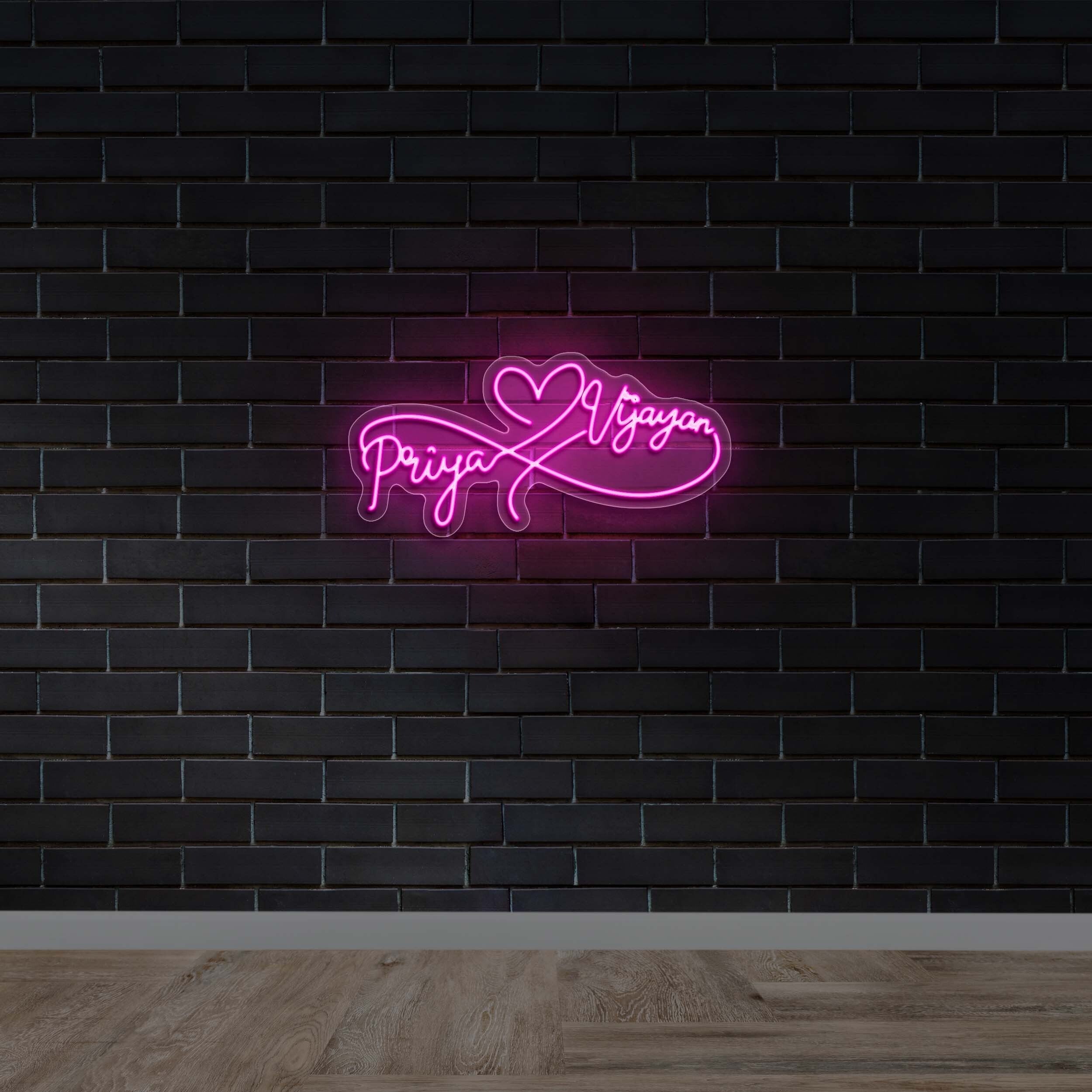 Priya Vijayan - Premium Neon Artwork