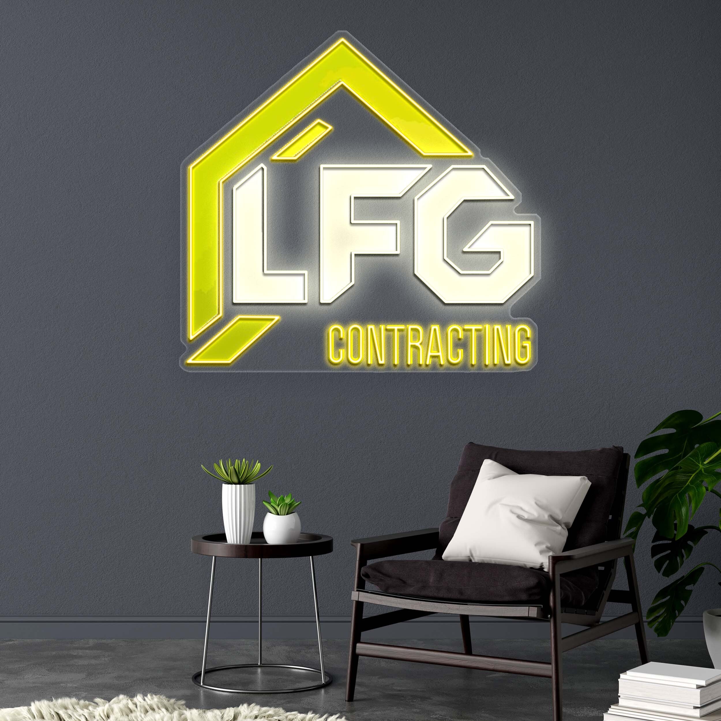 LFG CONTRACTING | 2nd Version - Premium Neon Artwork