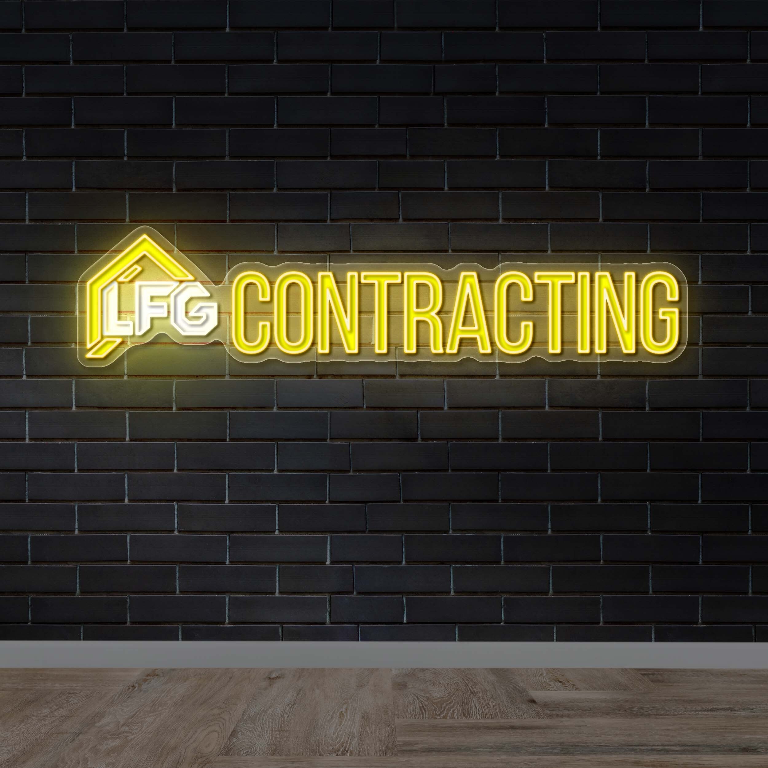 LFG CONTRACTING | 4th version - Premium Neon Artwork