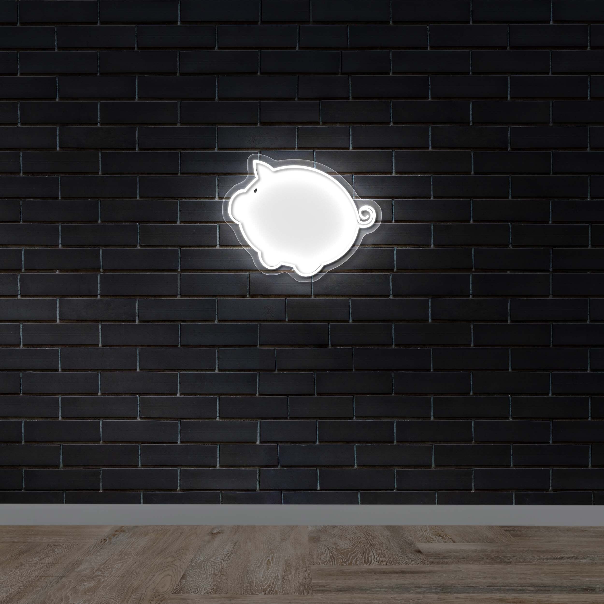 Mini Pig - Premium Neon Artwork