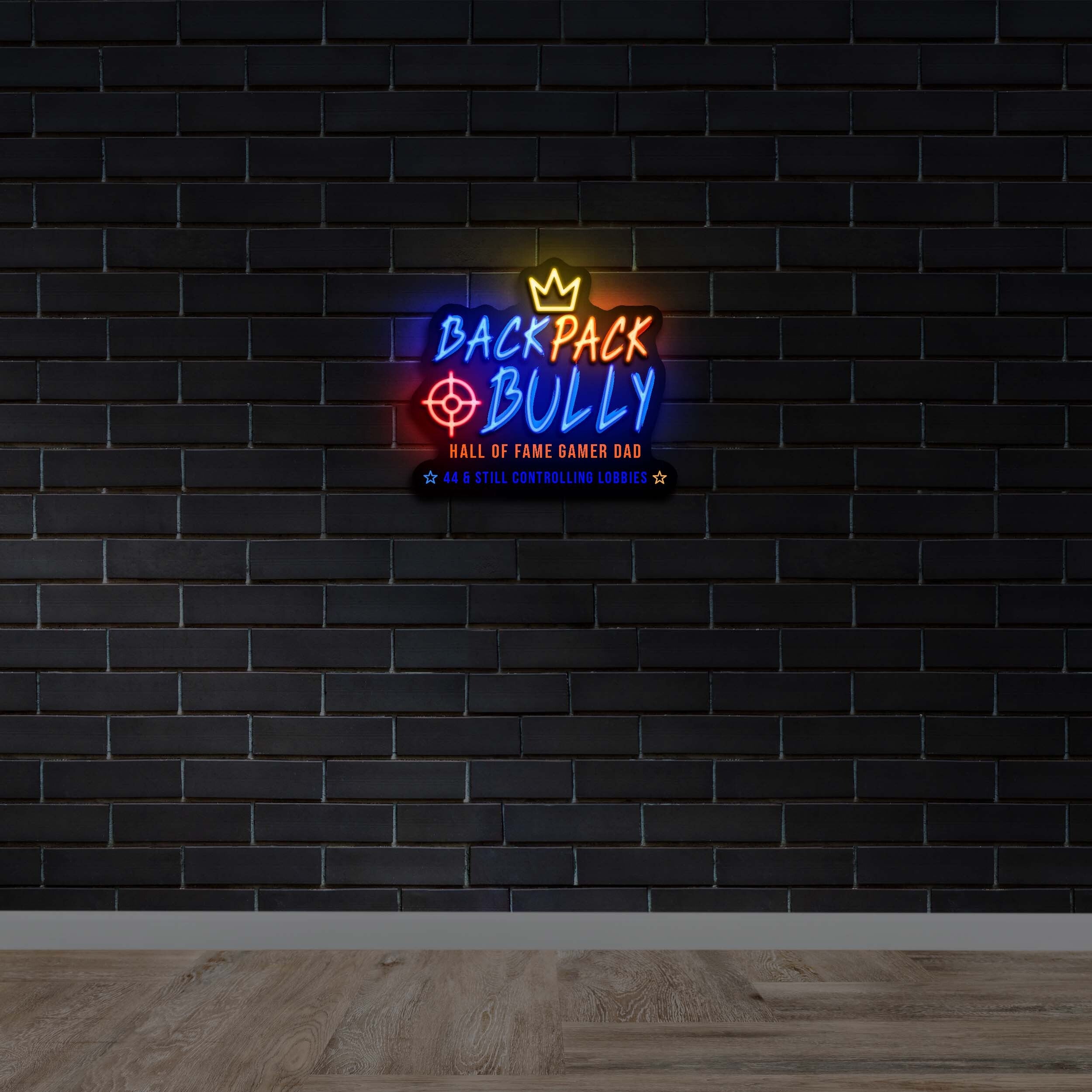 Back Pack Bully -
Premium Neon Artwork