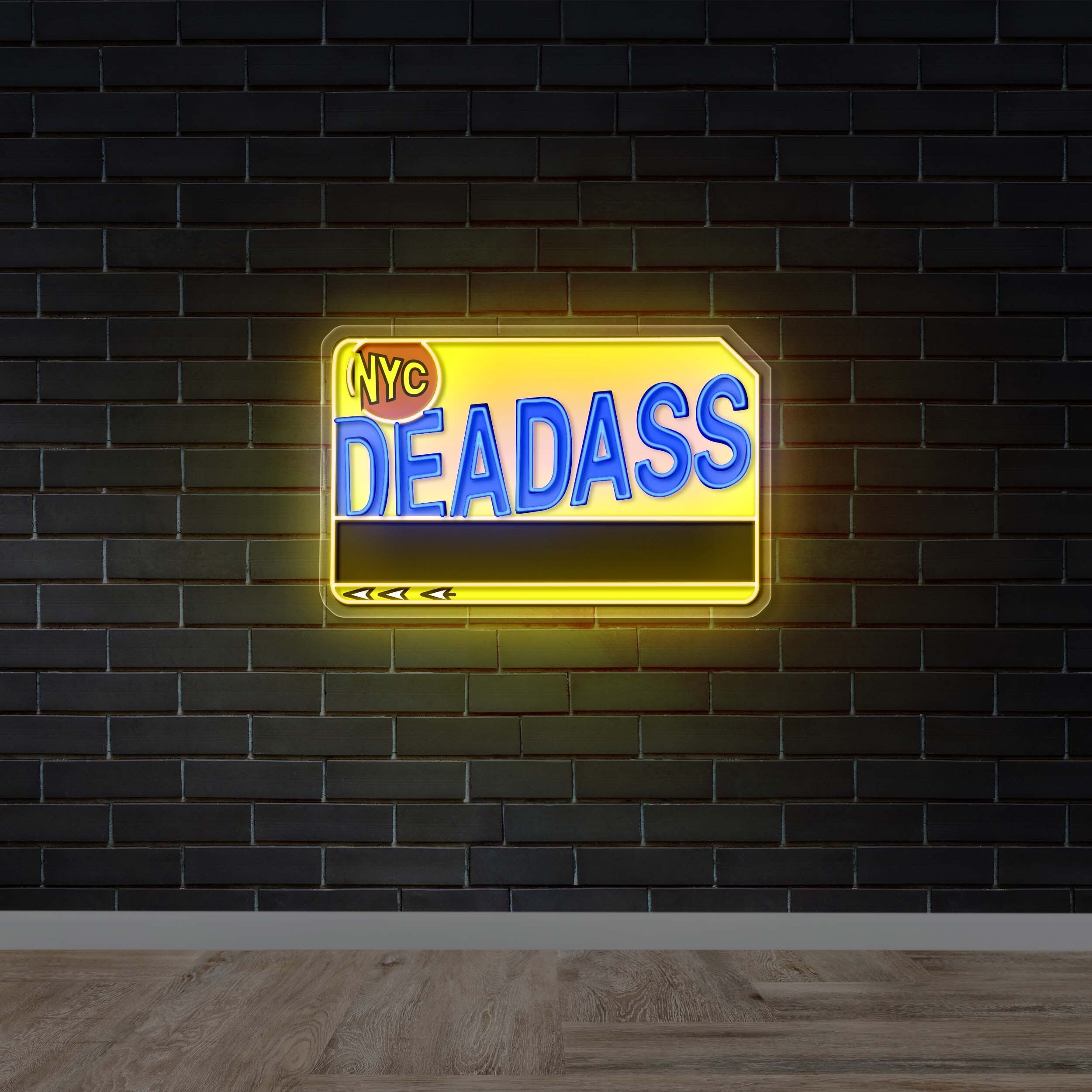 DEADASS - Premium Neon Artwork