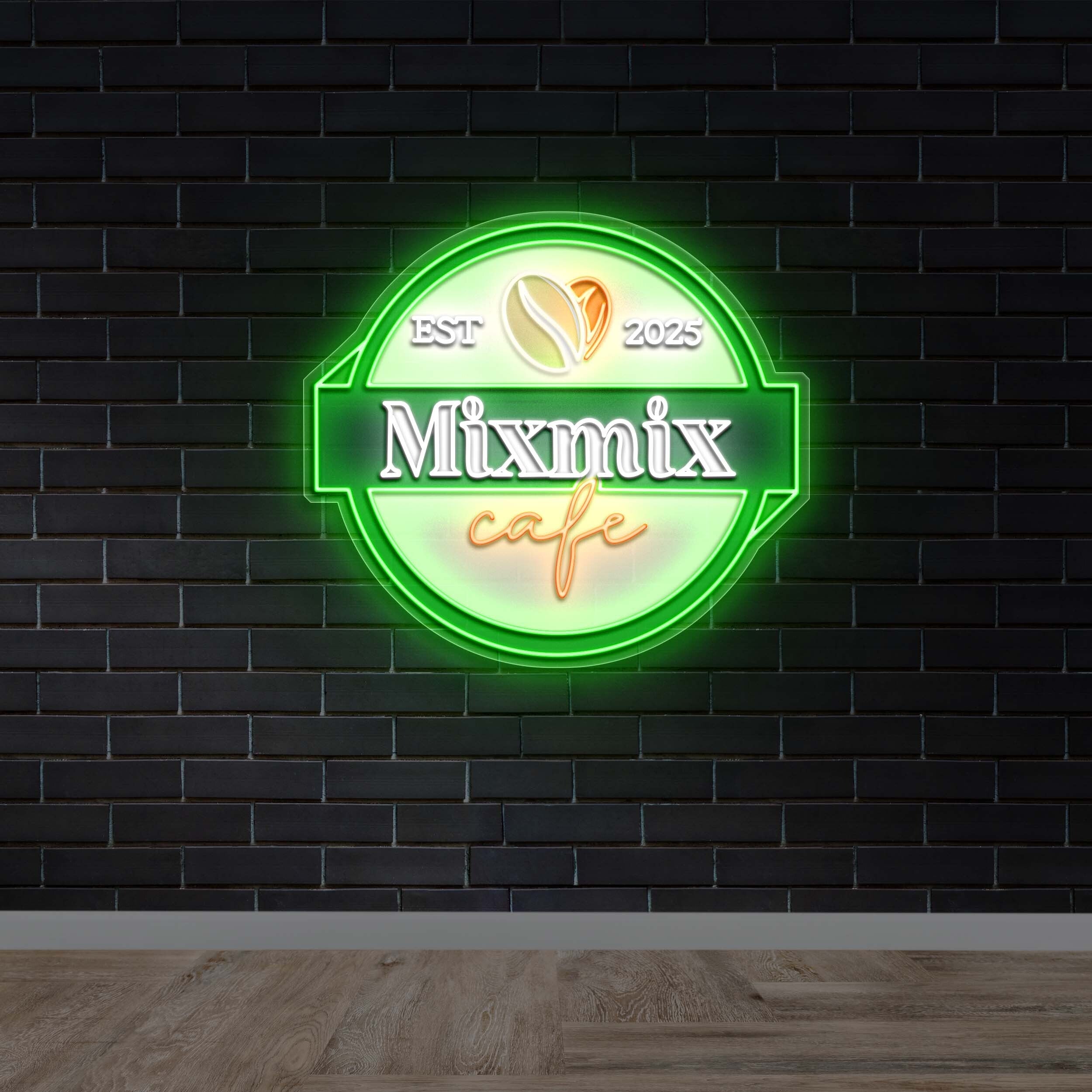 Mixmix Cafe - Premium Neon Artwork