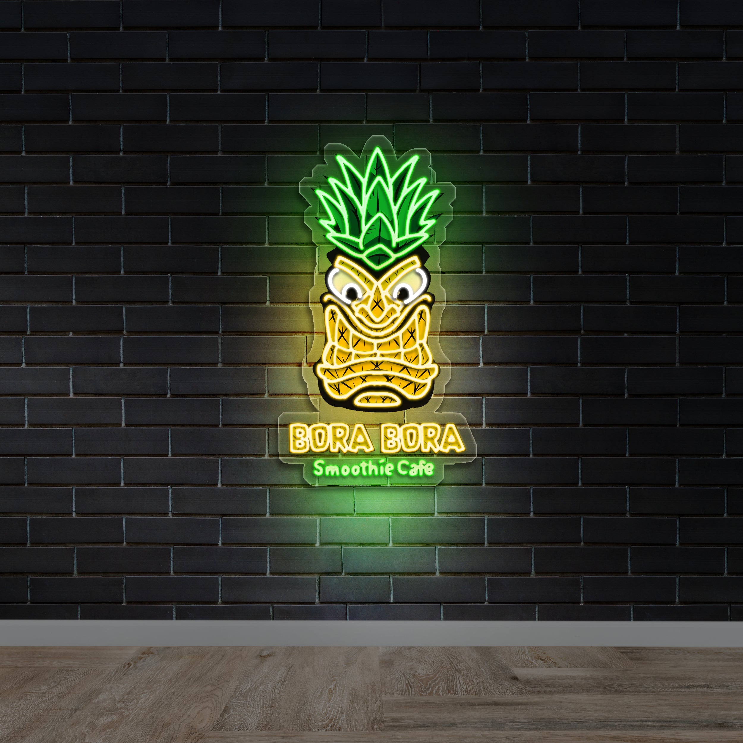 BORA BORA Smoothie cafe - Premium Neon Artwork