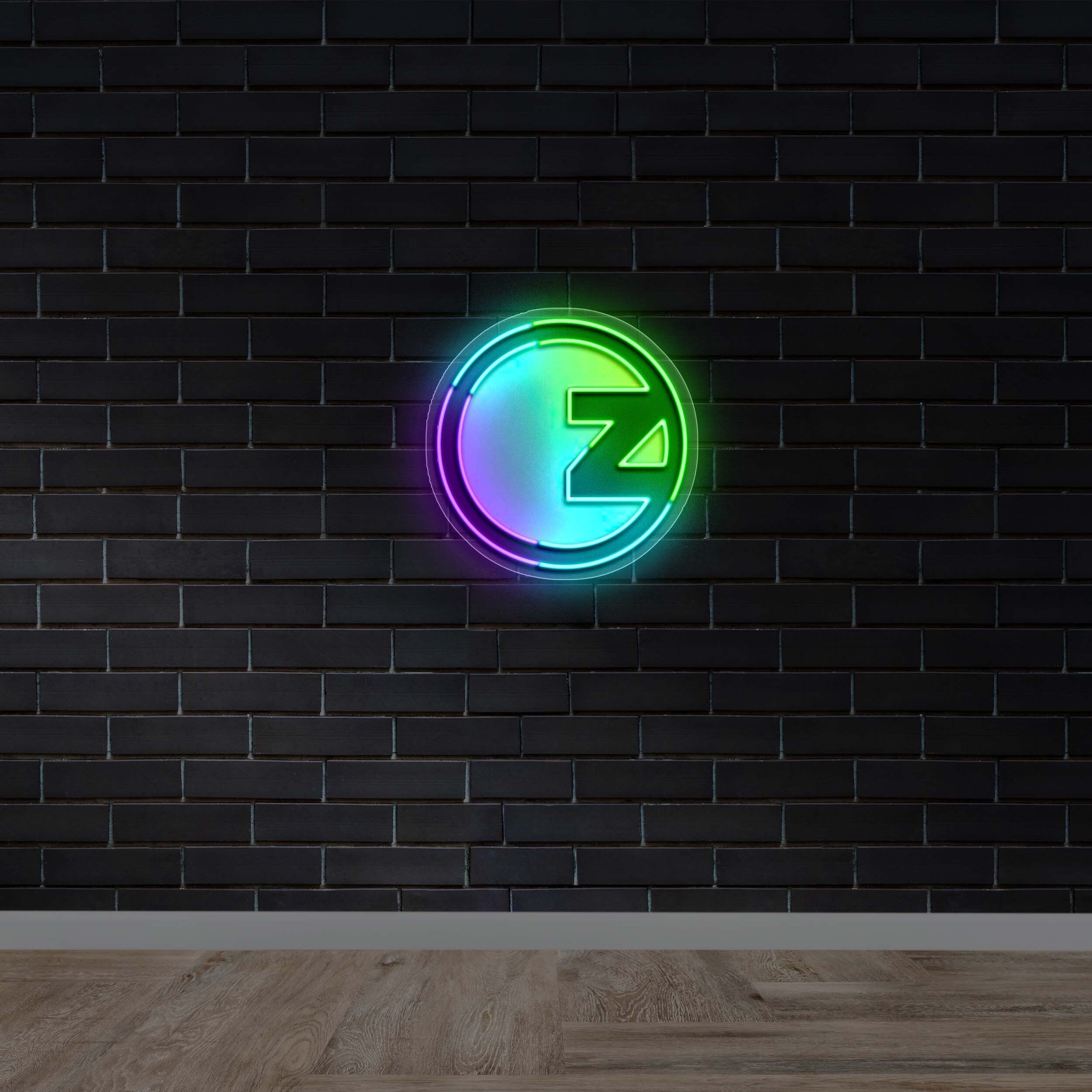 ZA Logo - Premium Neon Artwork