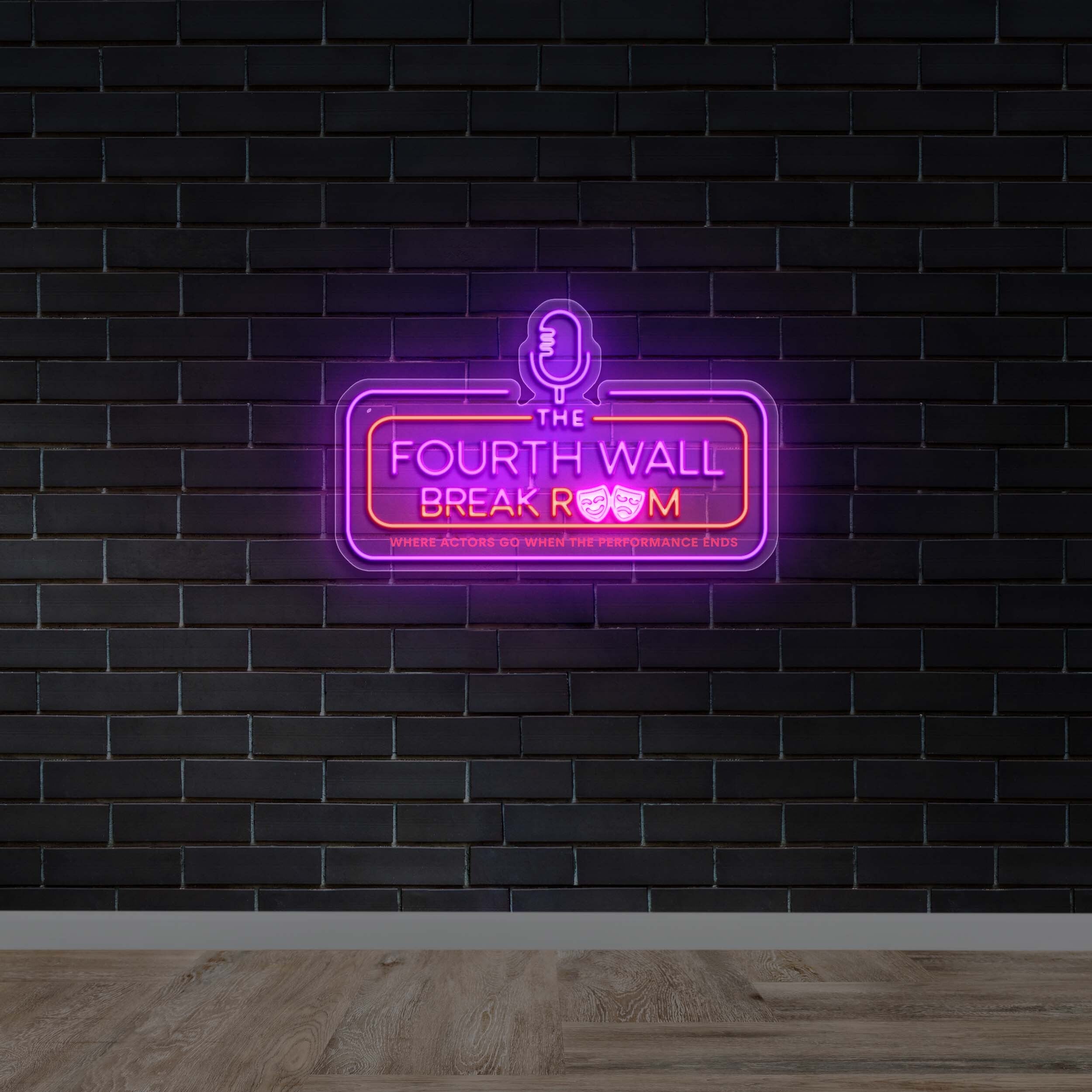 THE FOURTH WALL - Premium Neon Artwork