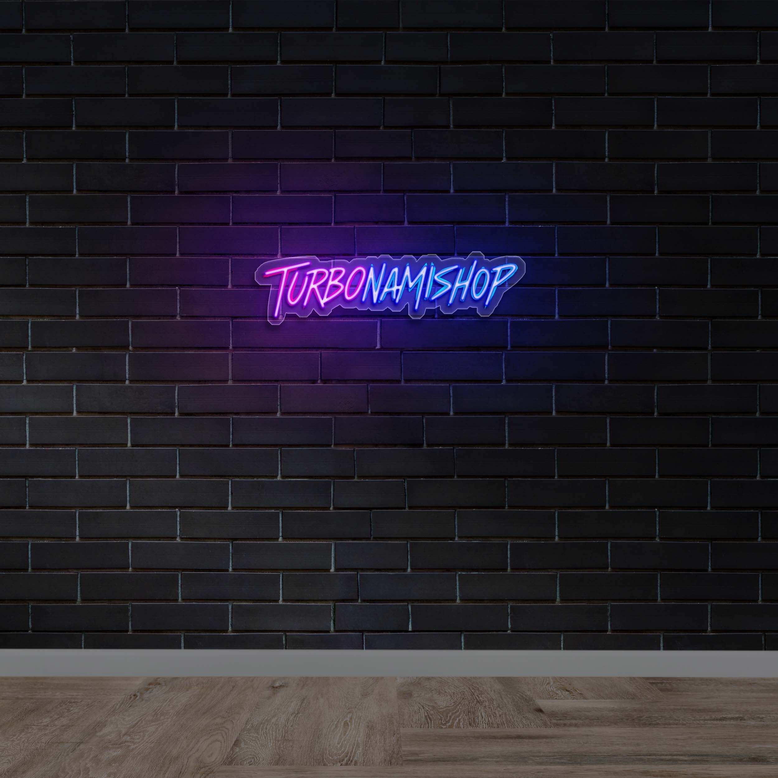 TURBONAMISHOP - Premium Neon Artwork