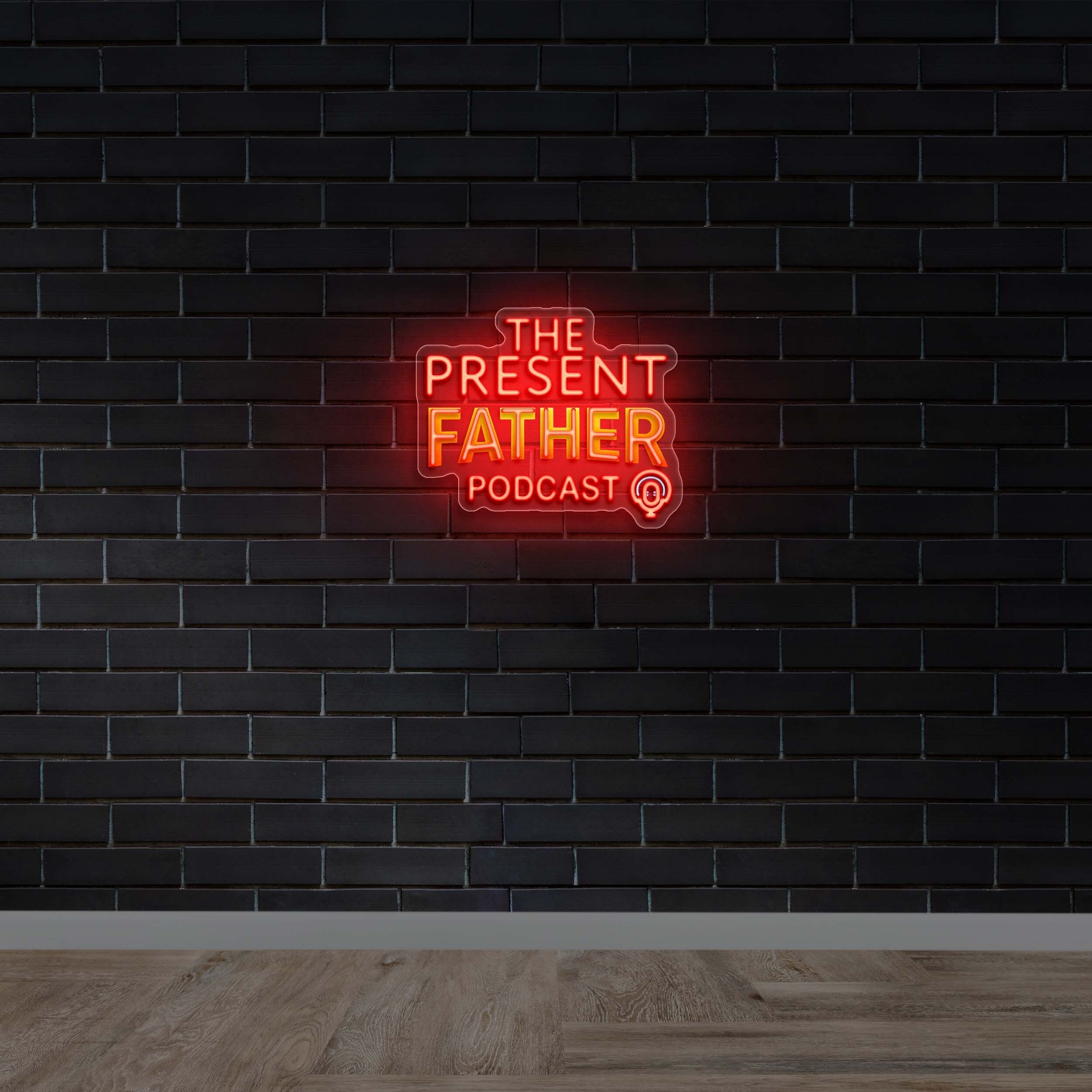 THE PRESENT FATHER PODCAST - Premium Neon Artwork – Neon Designs