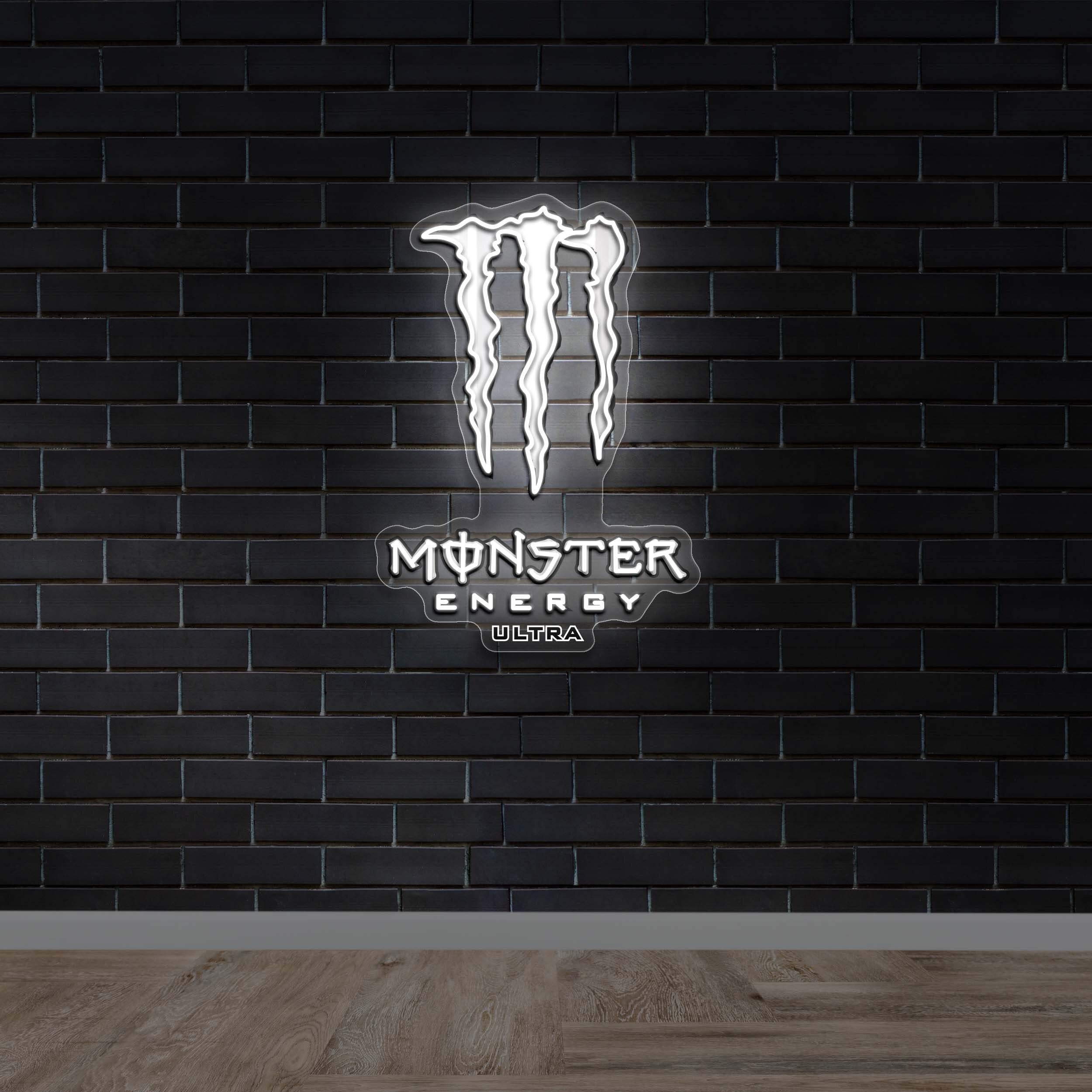 Monster Energy Ultra - Premium Neon Artwork