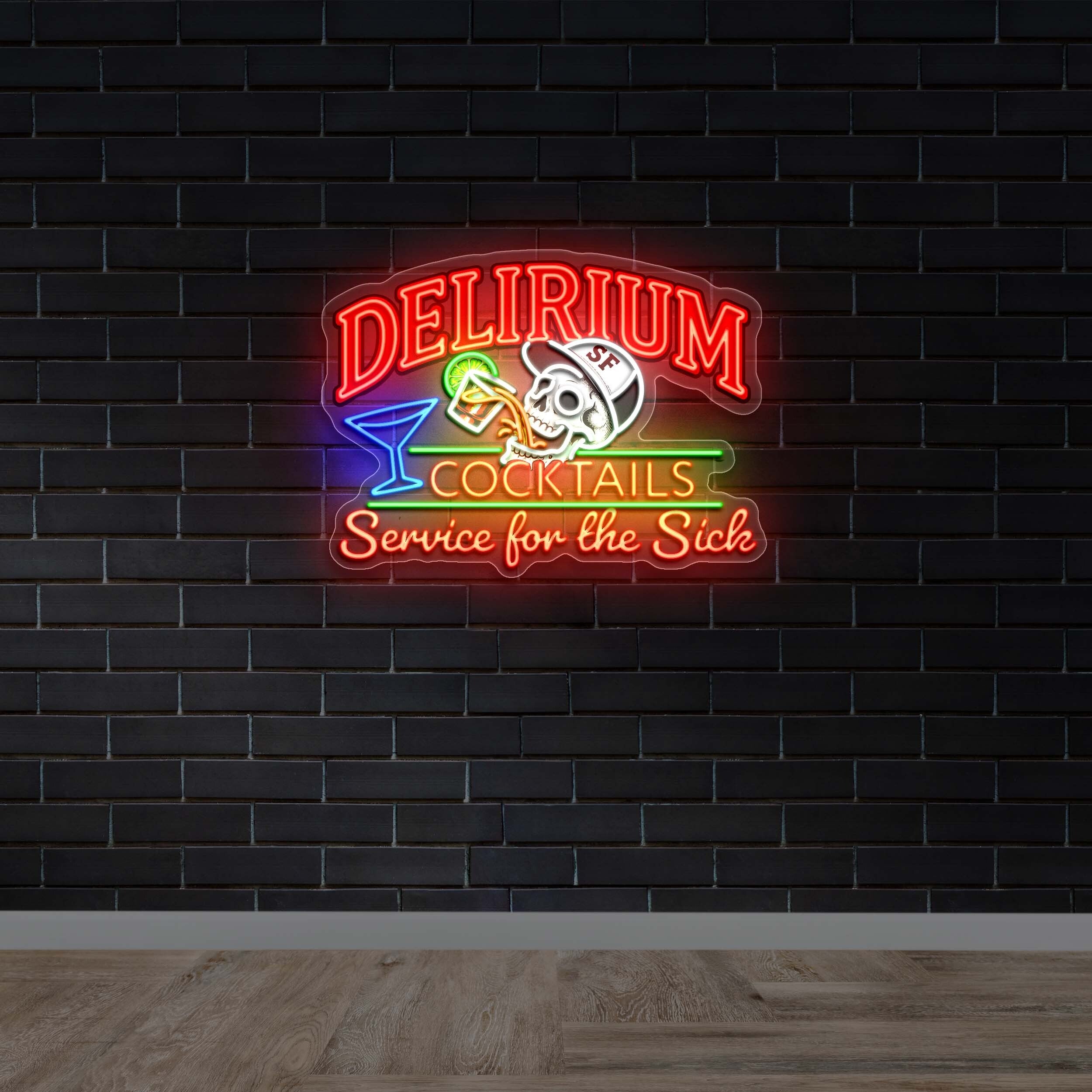 Delirium Cocktails | 3rd Design - Premium Neon Artwork