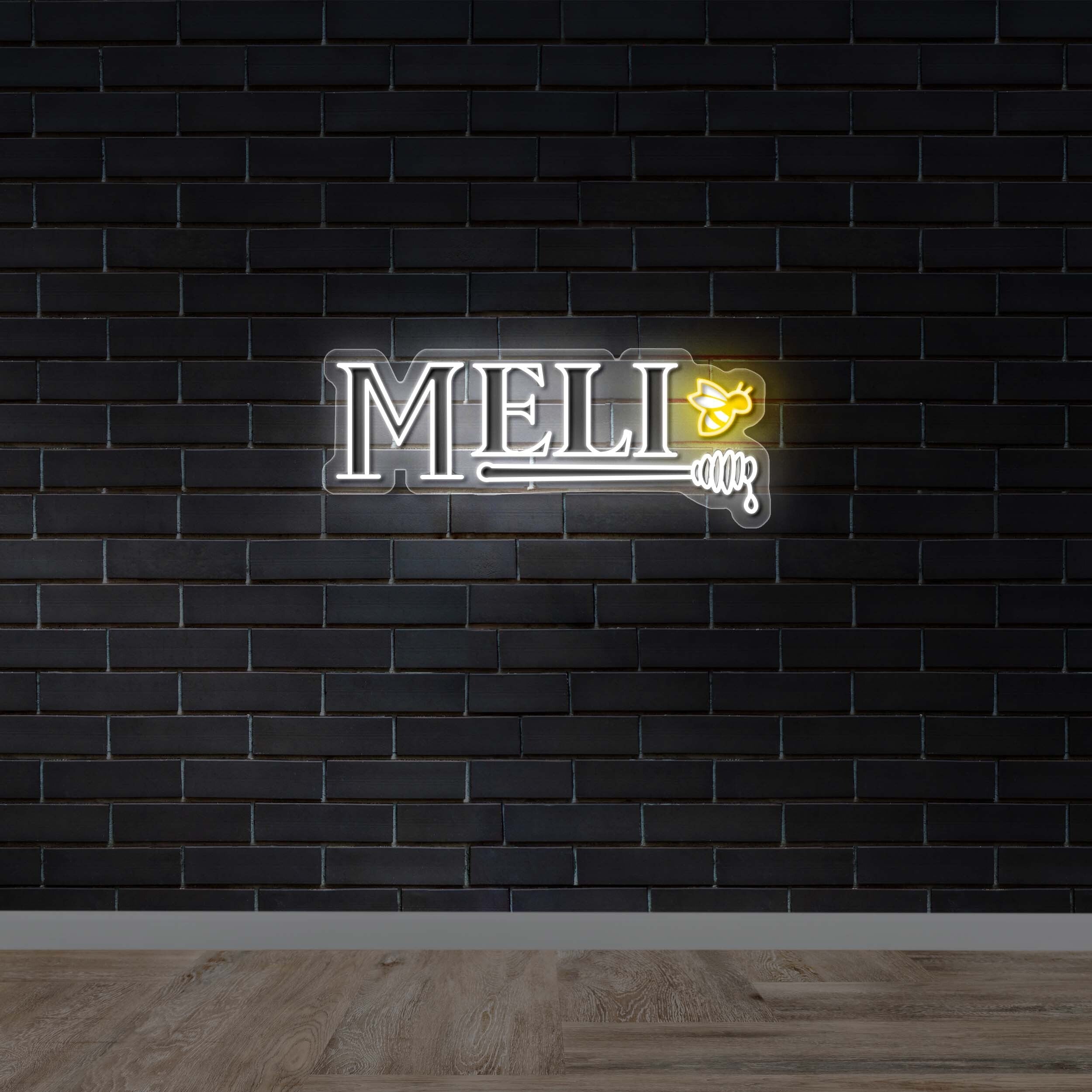 MELI - Premium Neon Artwork