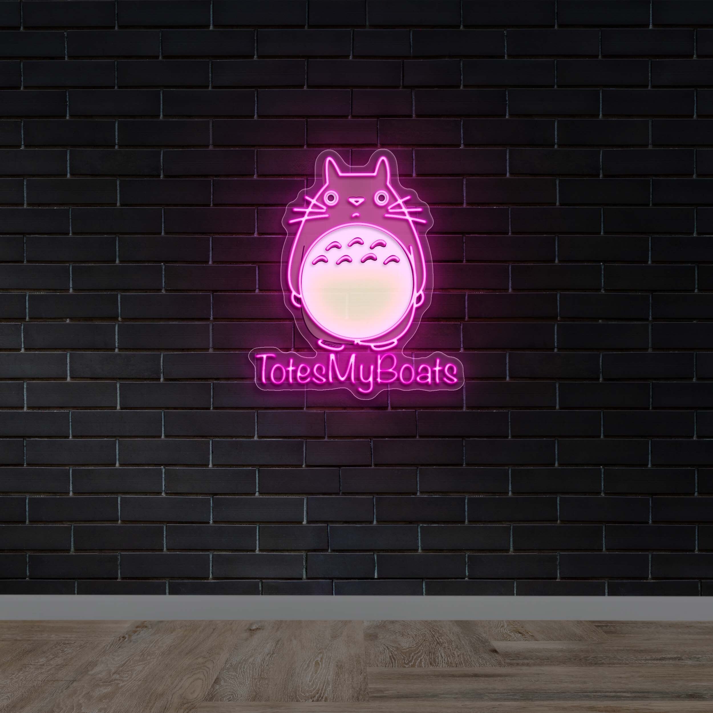 TotesMyBoats - Premium Neon Artwork