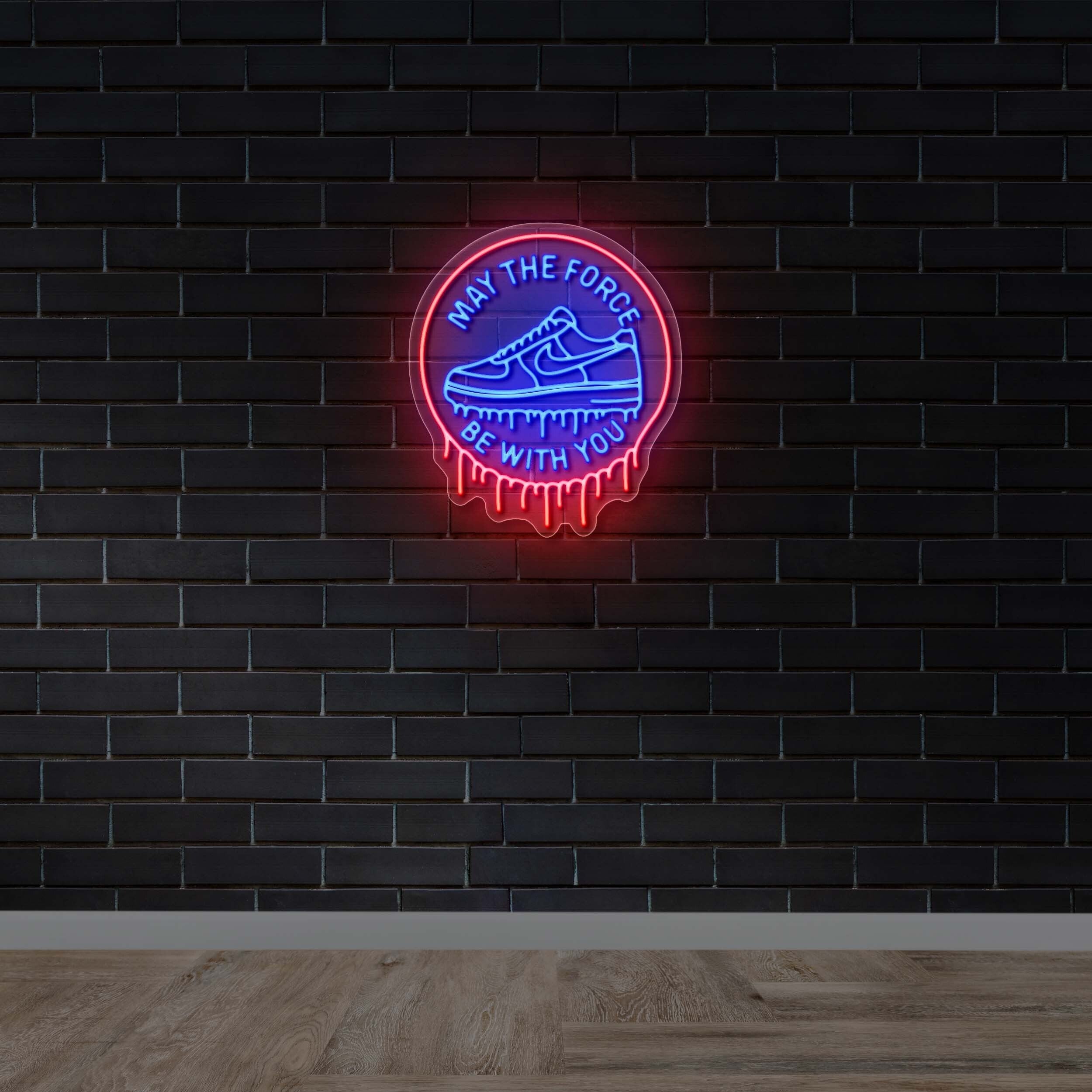 May The Force Be With You - Premium Neon Artwork