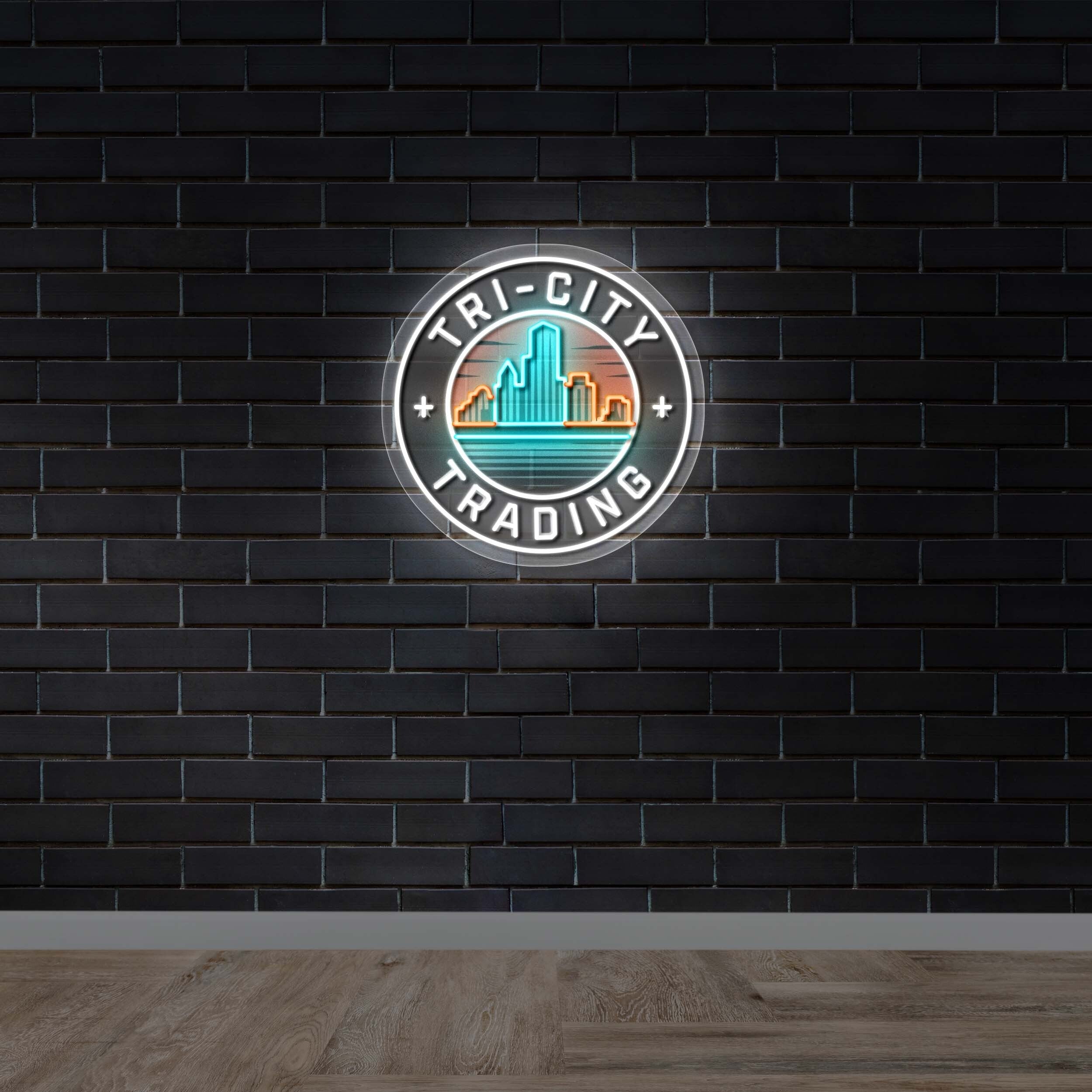 Tri-City Trading - Premium Neon Artwork