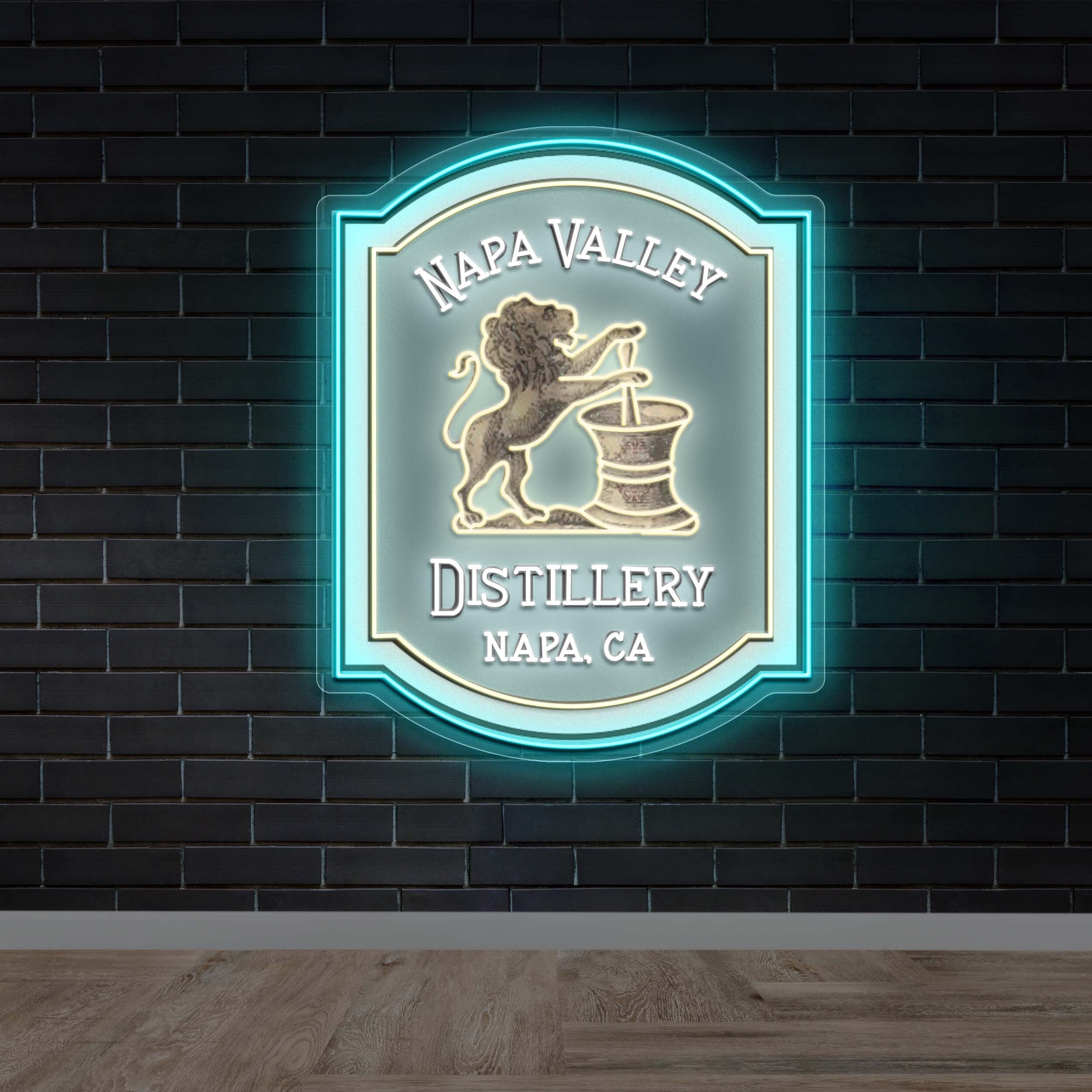 Napa Valley Distellery - Premium Neon Artwork