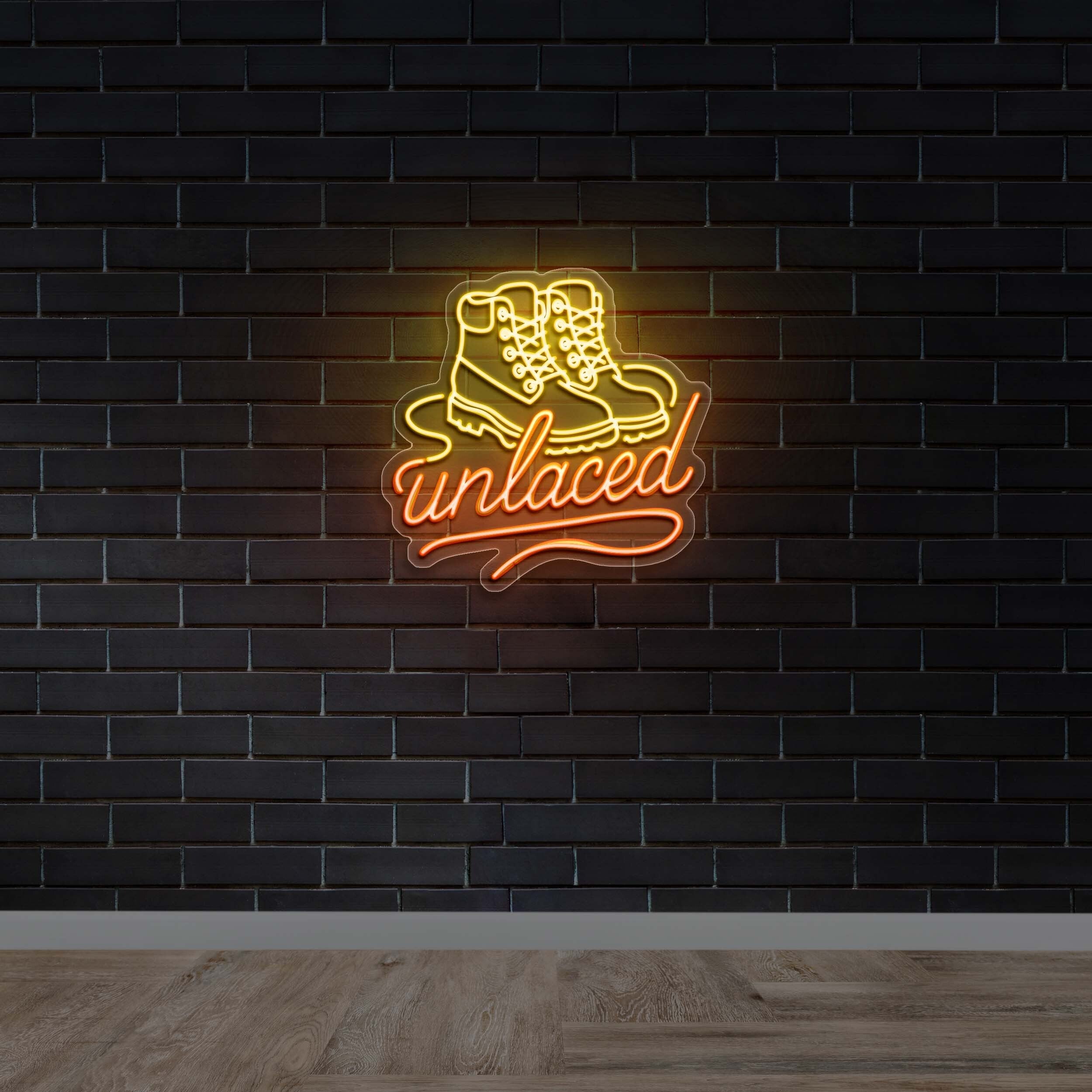 Unlaced - Premium Neon Artwork